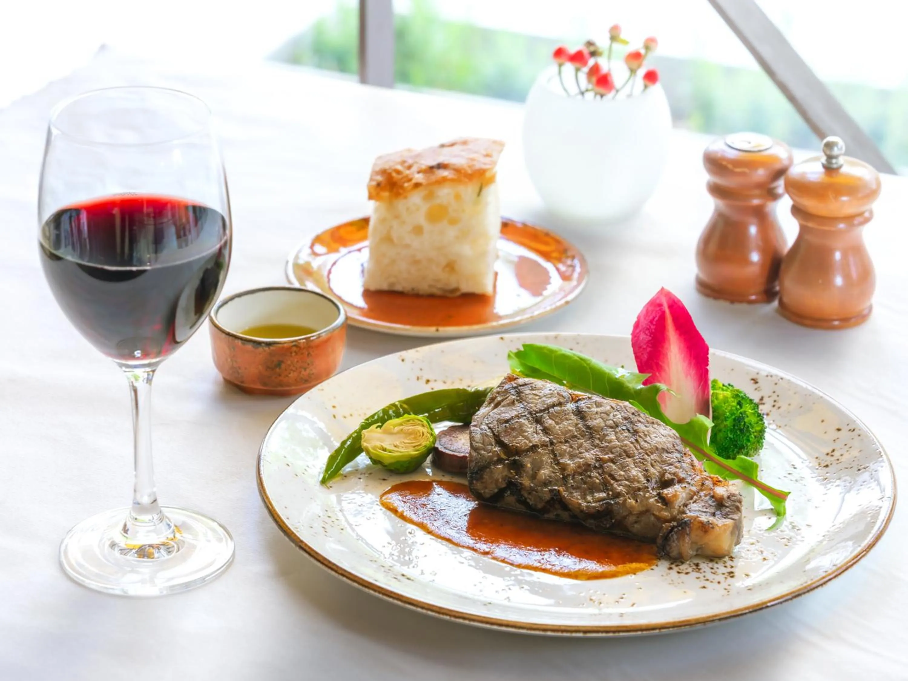 Food in Grand Prince Hotel Osaka Bay