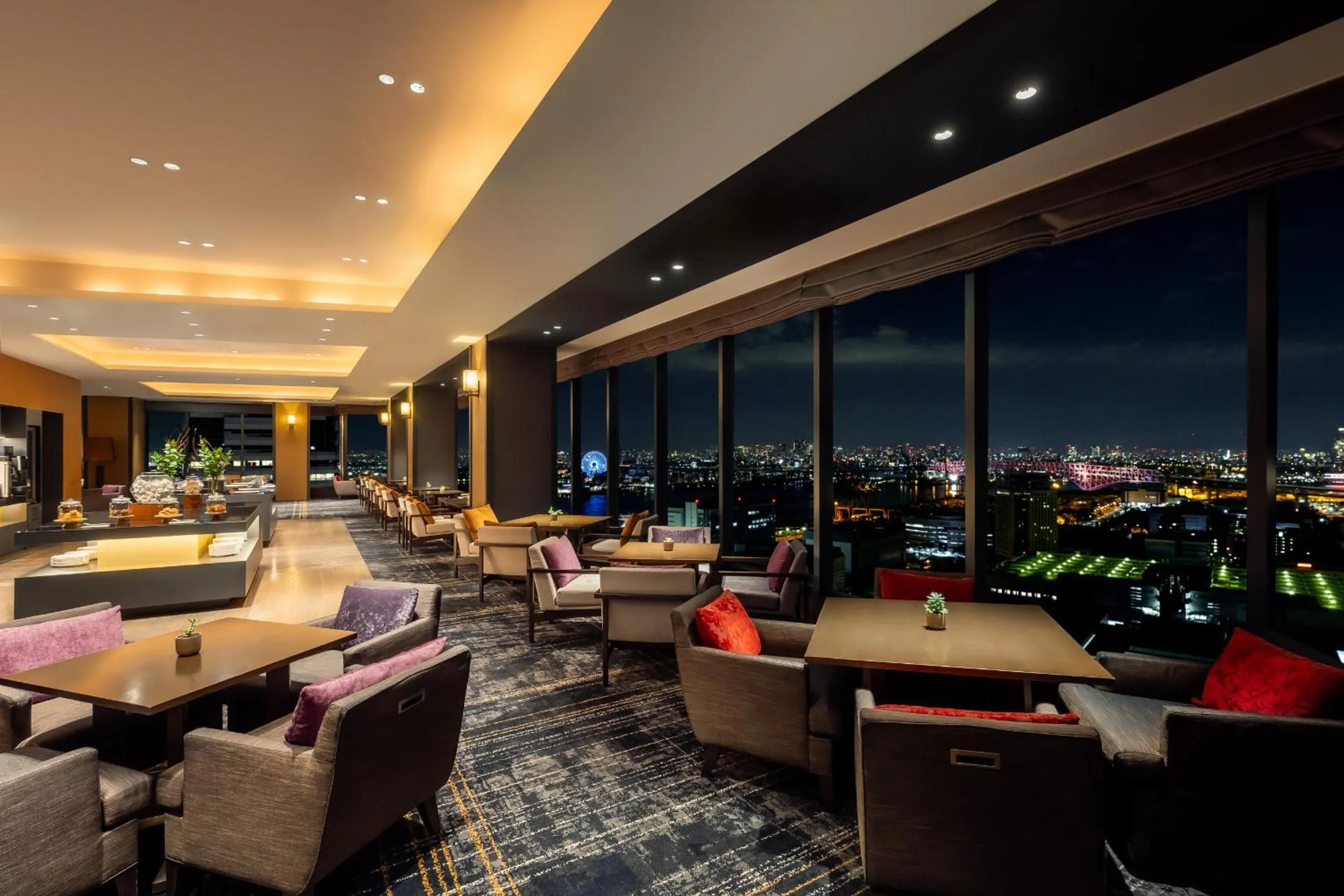 Lounge or bar in Grand Prince Hotel Osaka Bay