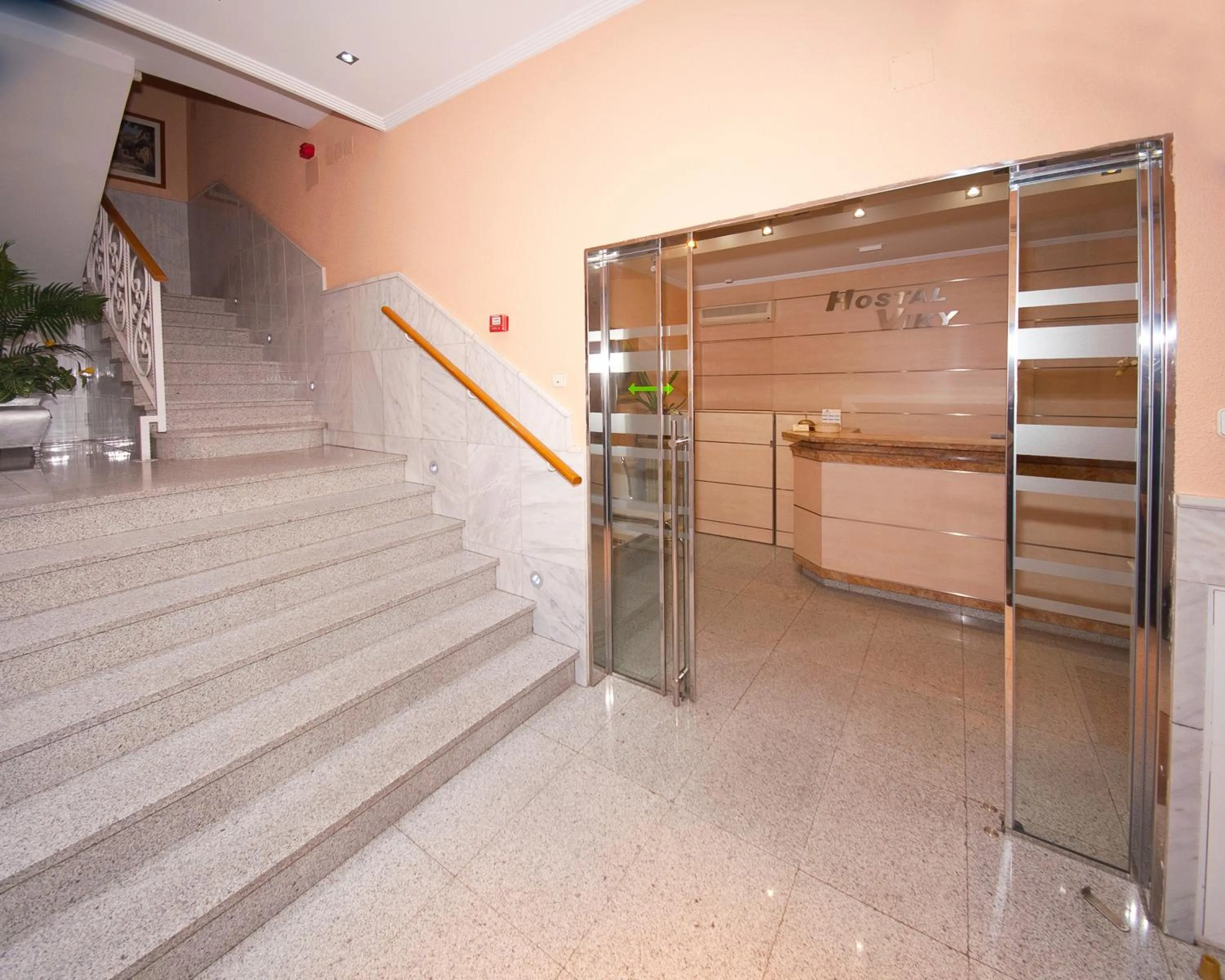 Lobby or reception in Hostal Viky