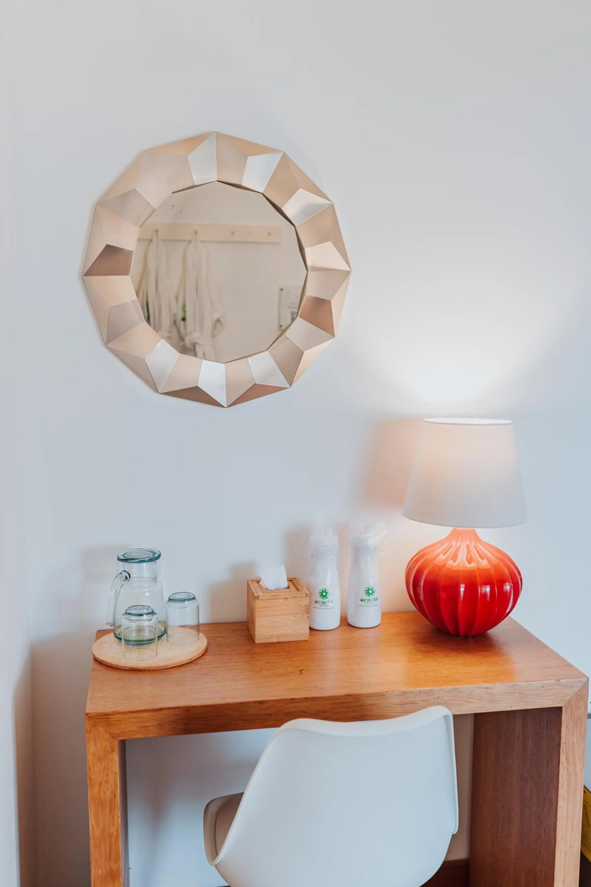 Decorative detail in Hotel Acacia