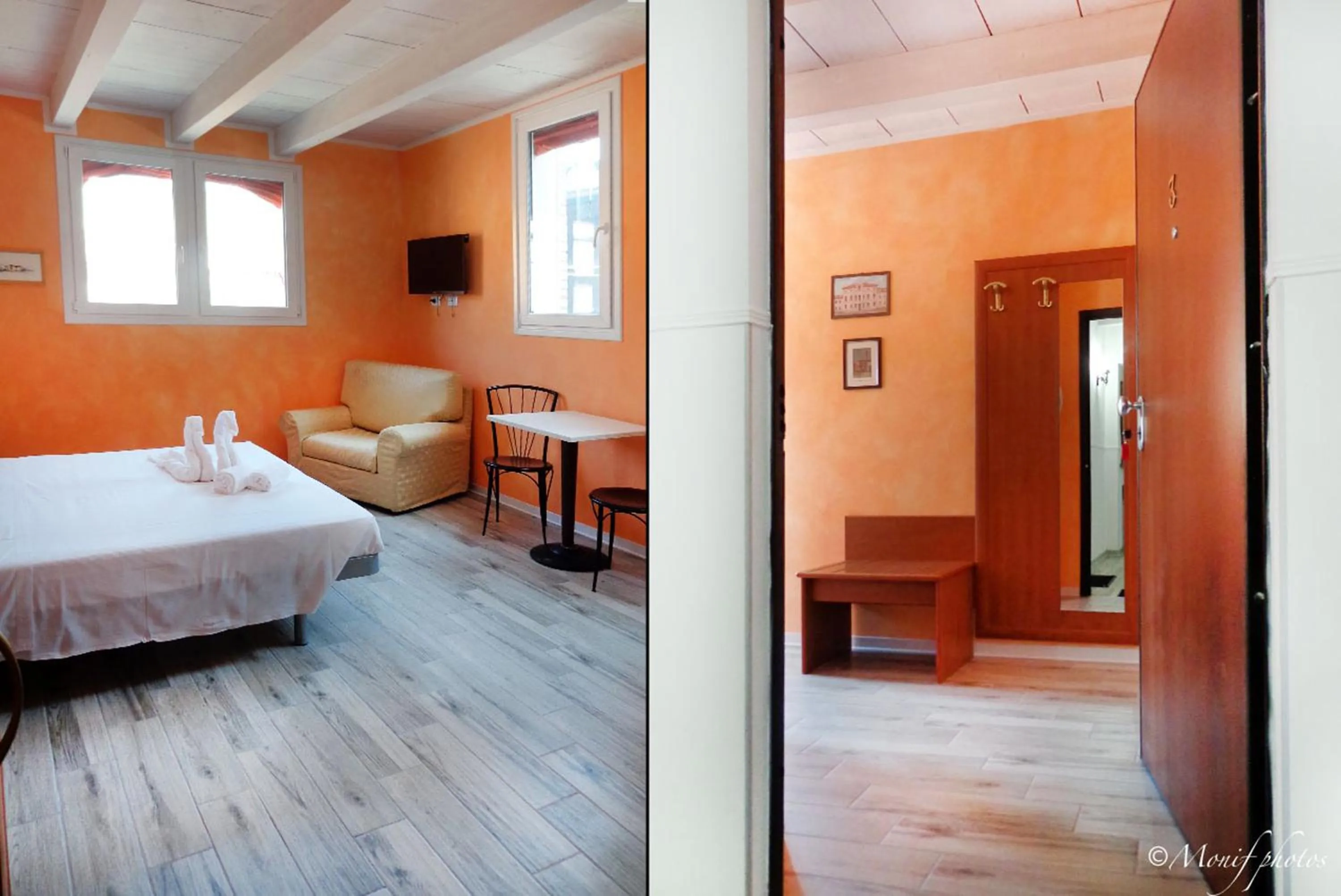 Bed in Alloggi al Verdi