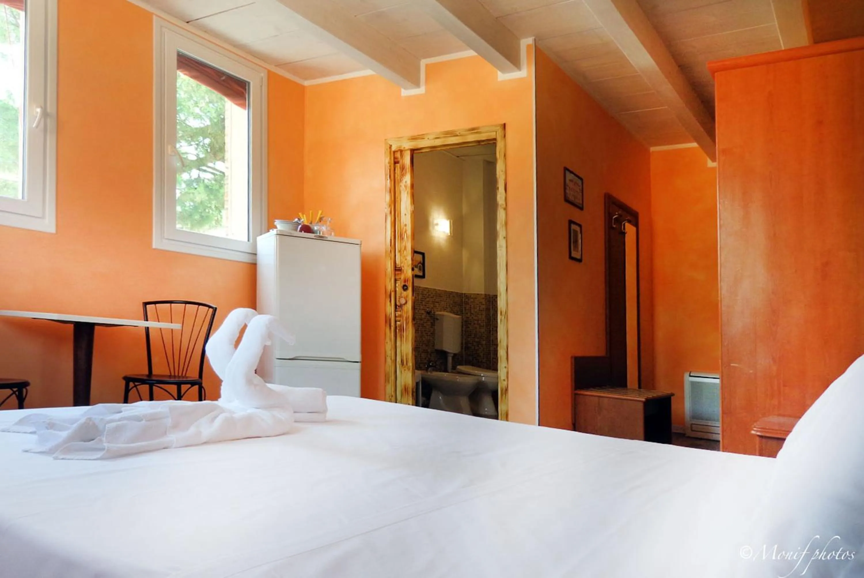 Bed in Alloggi al Verdi