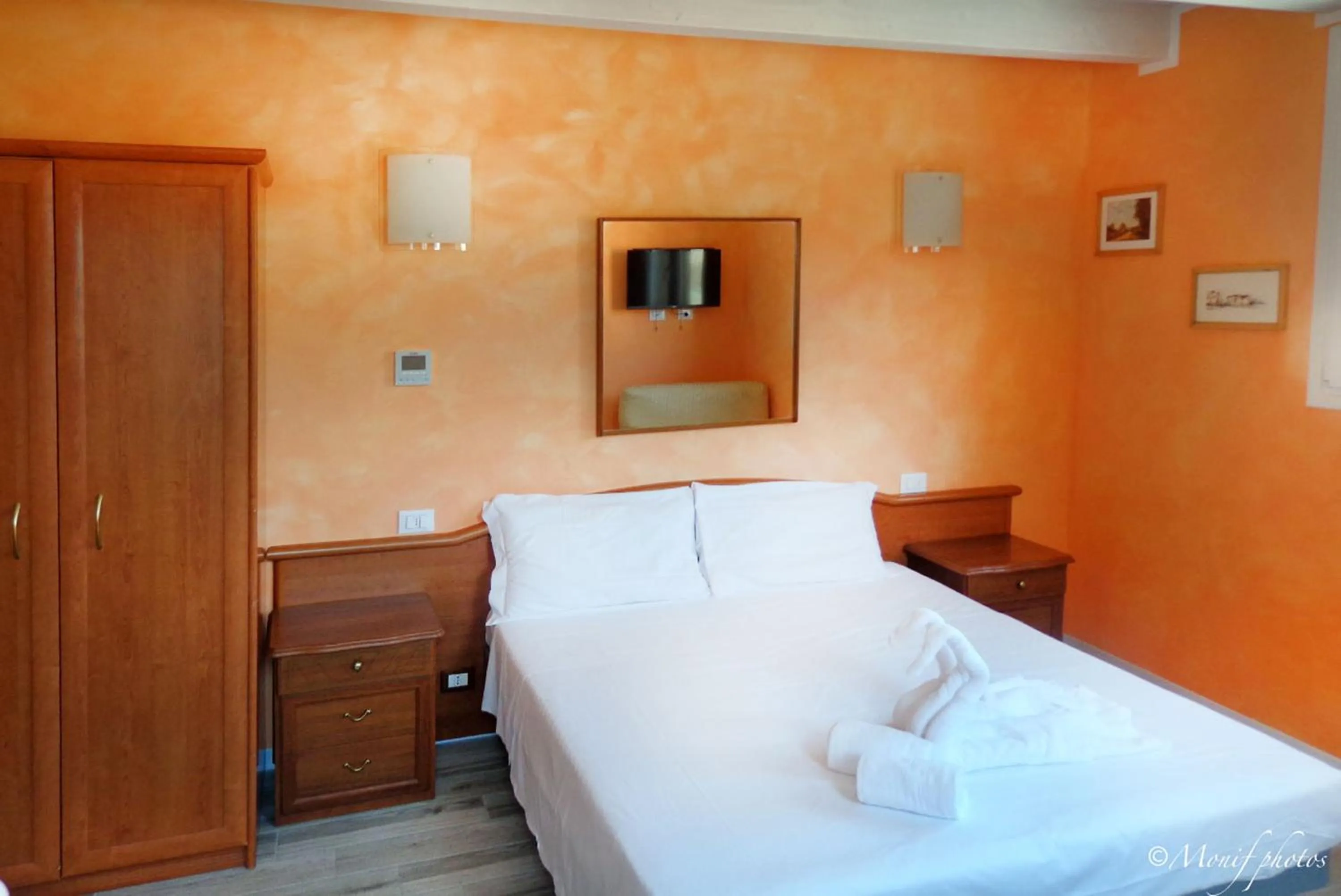 Bed in Alloggi al Verdi