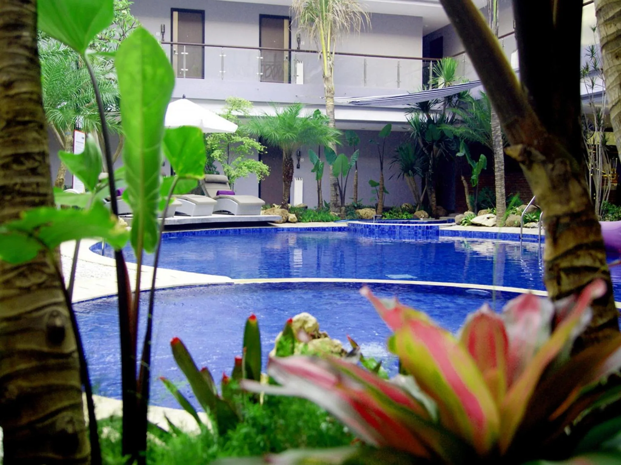 Swimming pool in Amaroossa Suite Bali