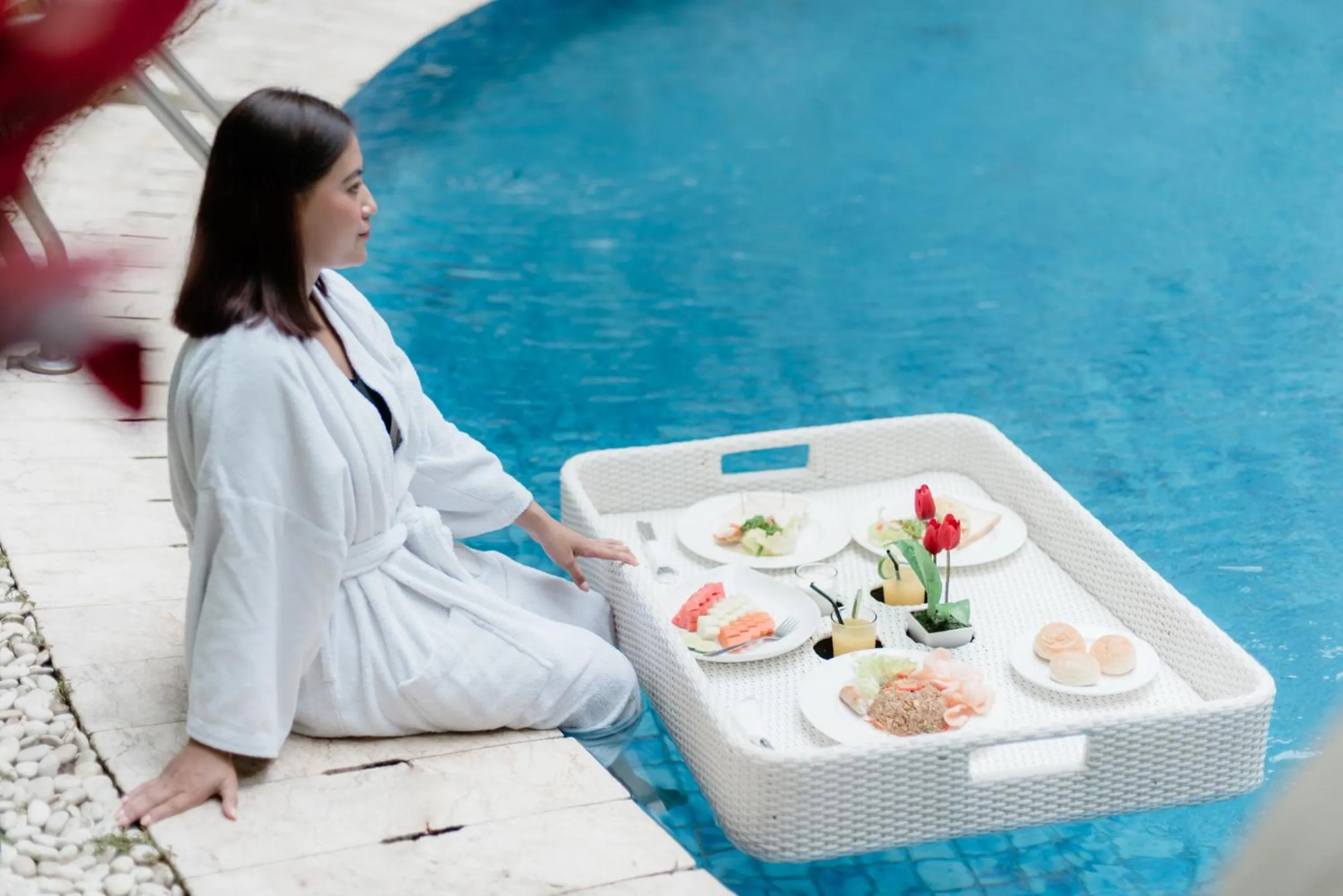 Breakfast in Amaroossa Suite Bali