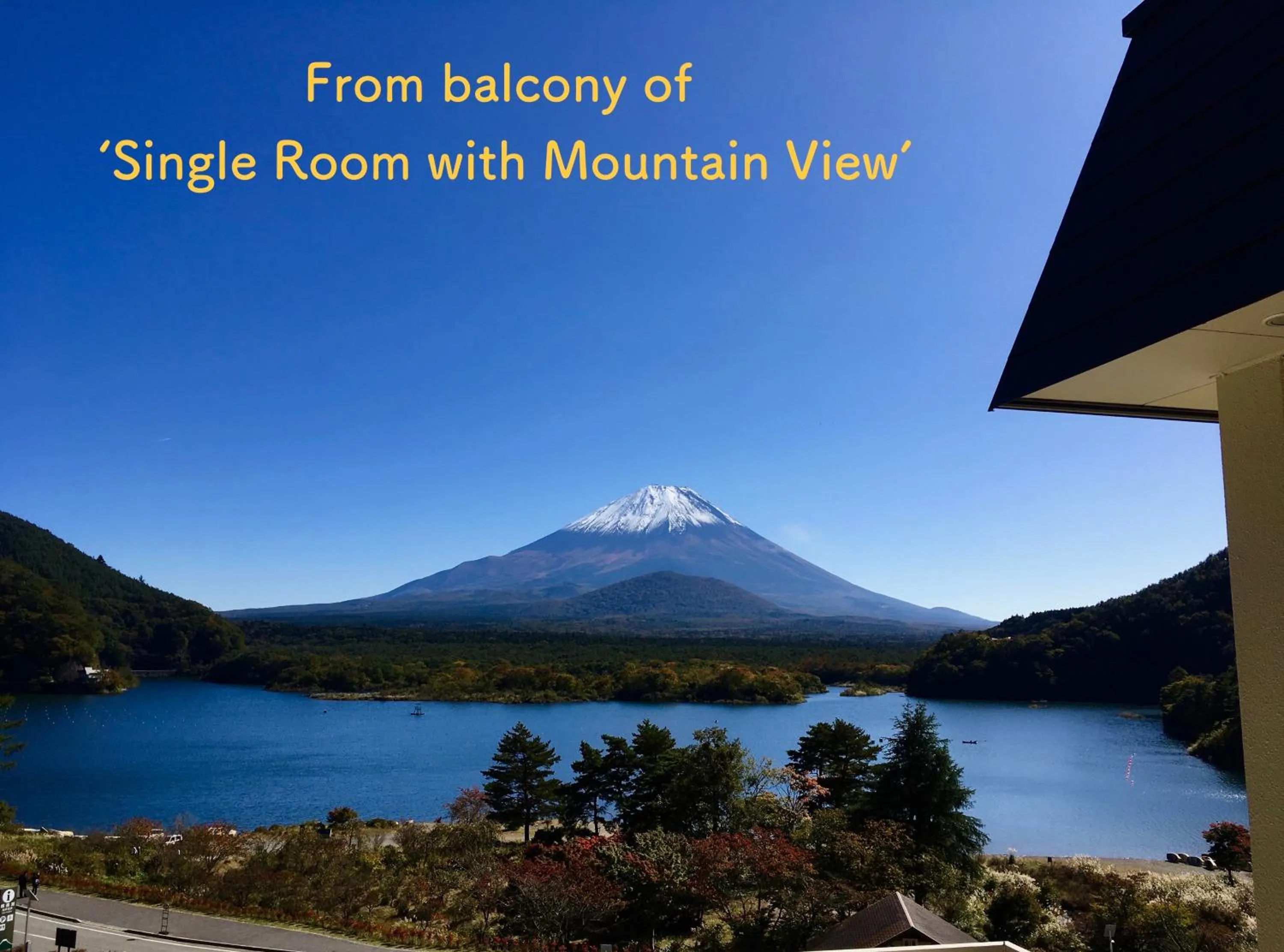 Mountain view in Shoji Mount Hotel
