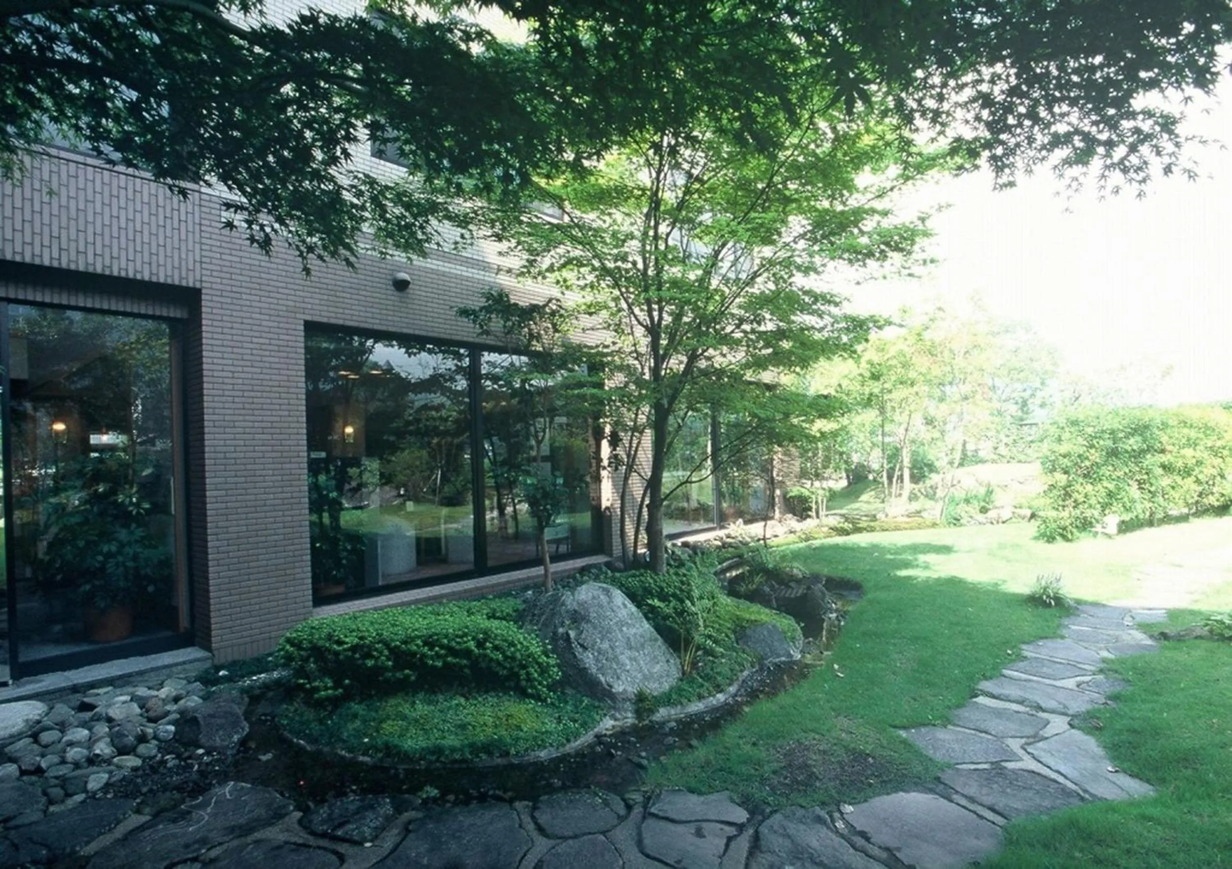 Garden in Yufuin Hotel Shuhokan