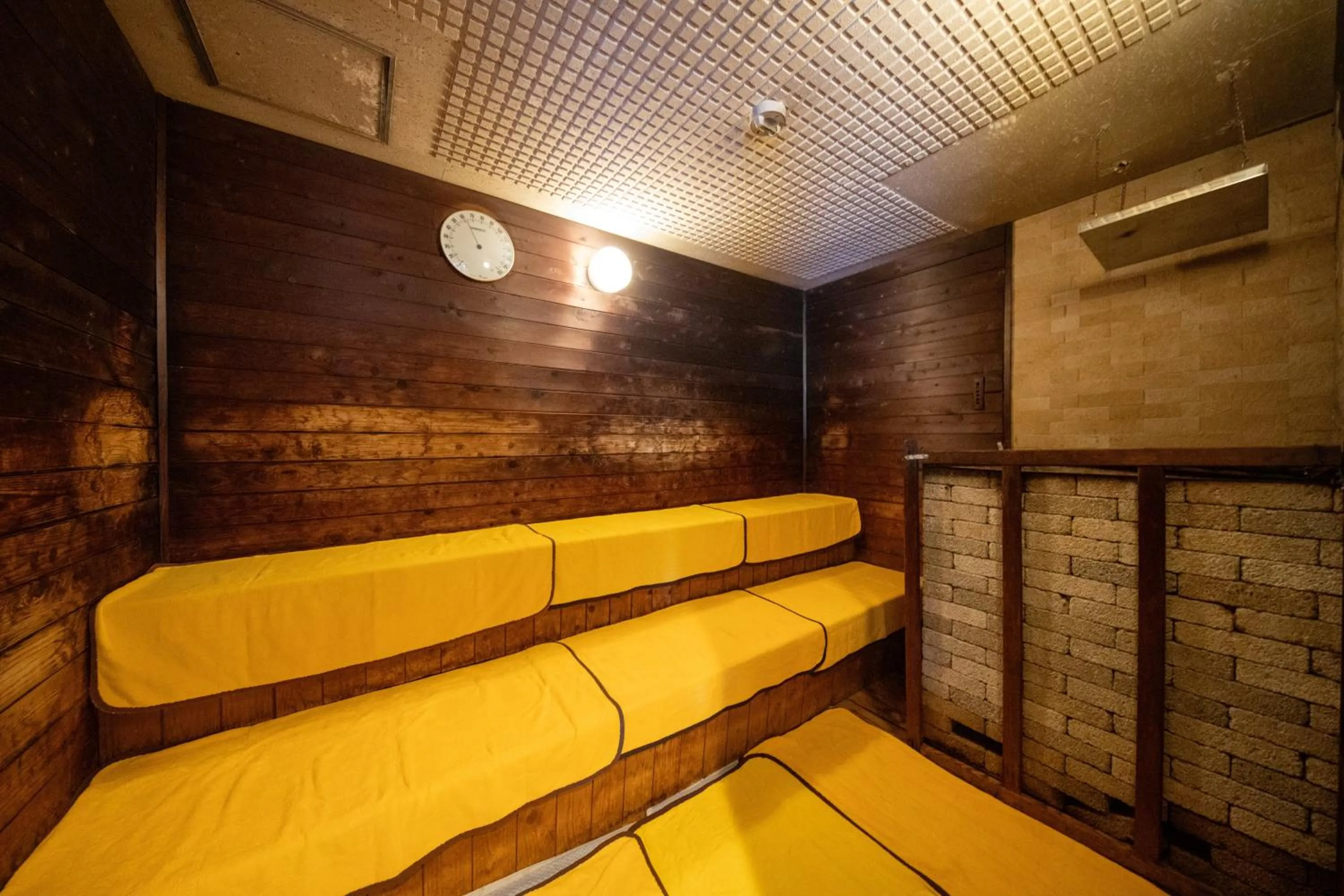 Sauna in Yufuin Hotel Shuhokan