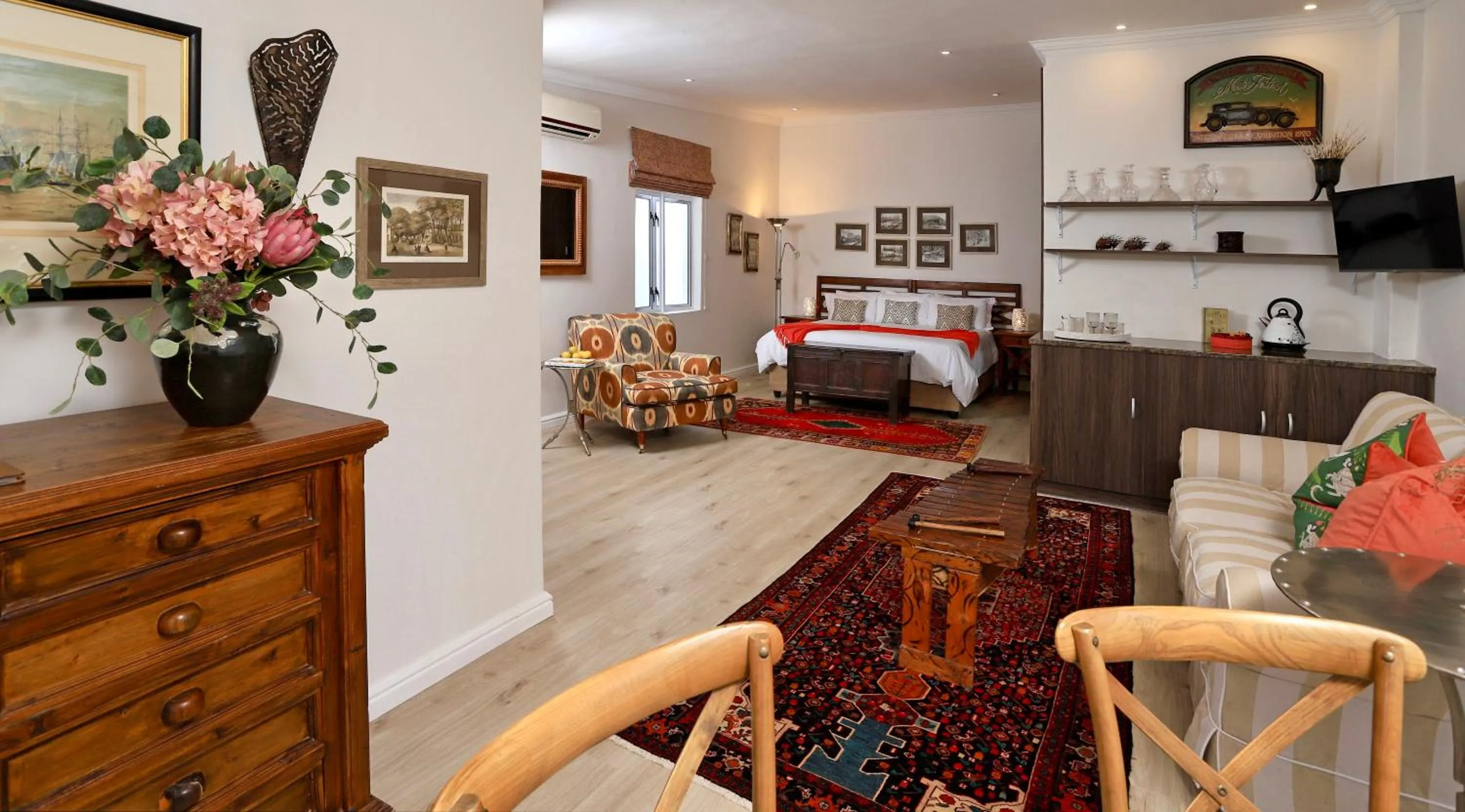 Bed in Rosedene Guest House