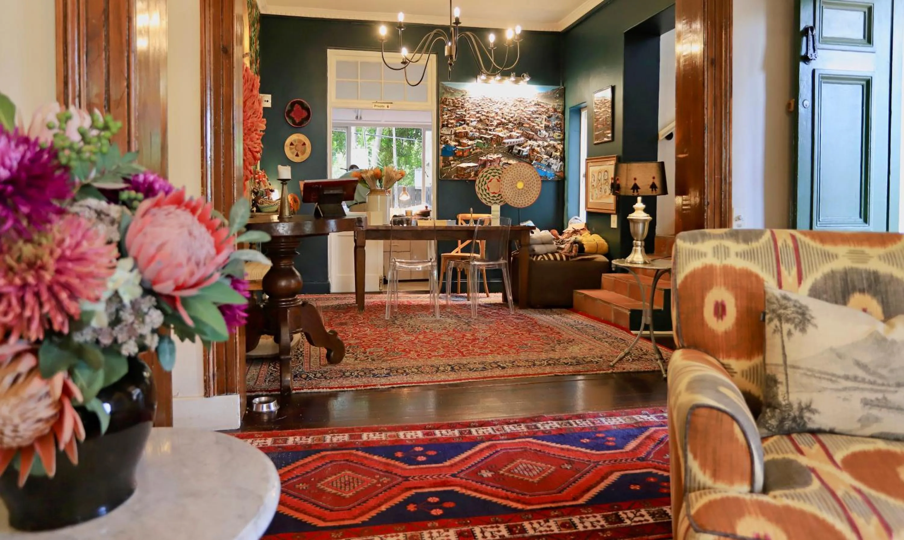 Lobby or reception in Rosedene Guest House