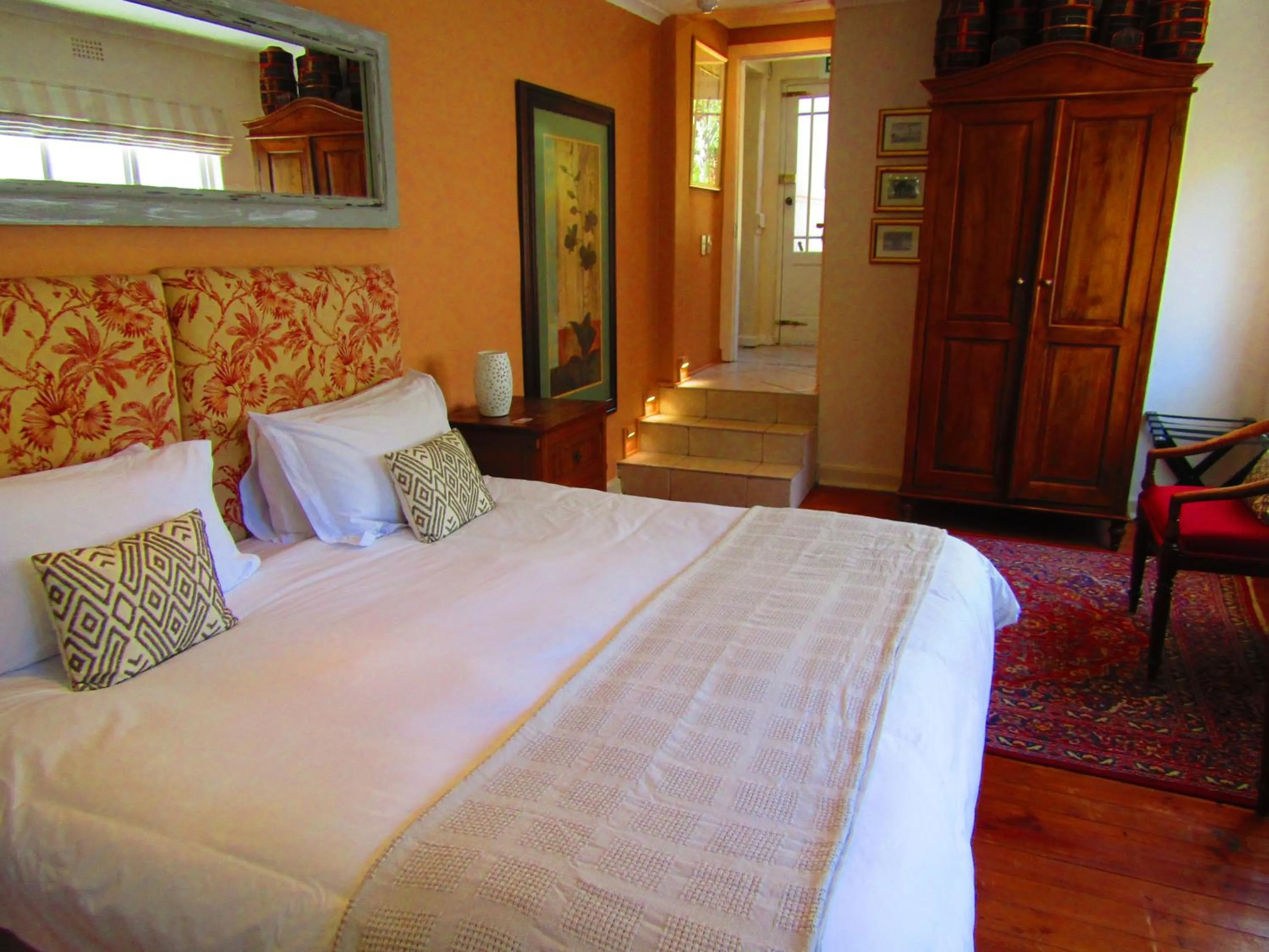 Bed in Rosedene Guest House