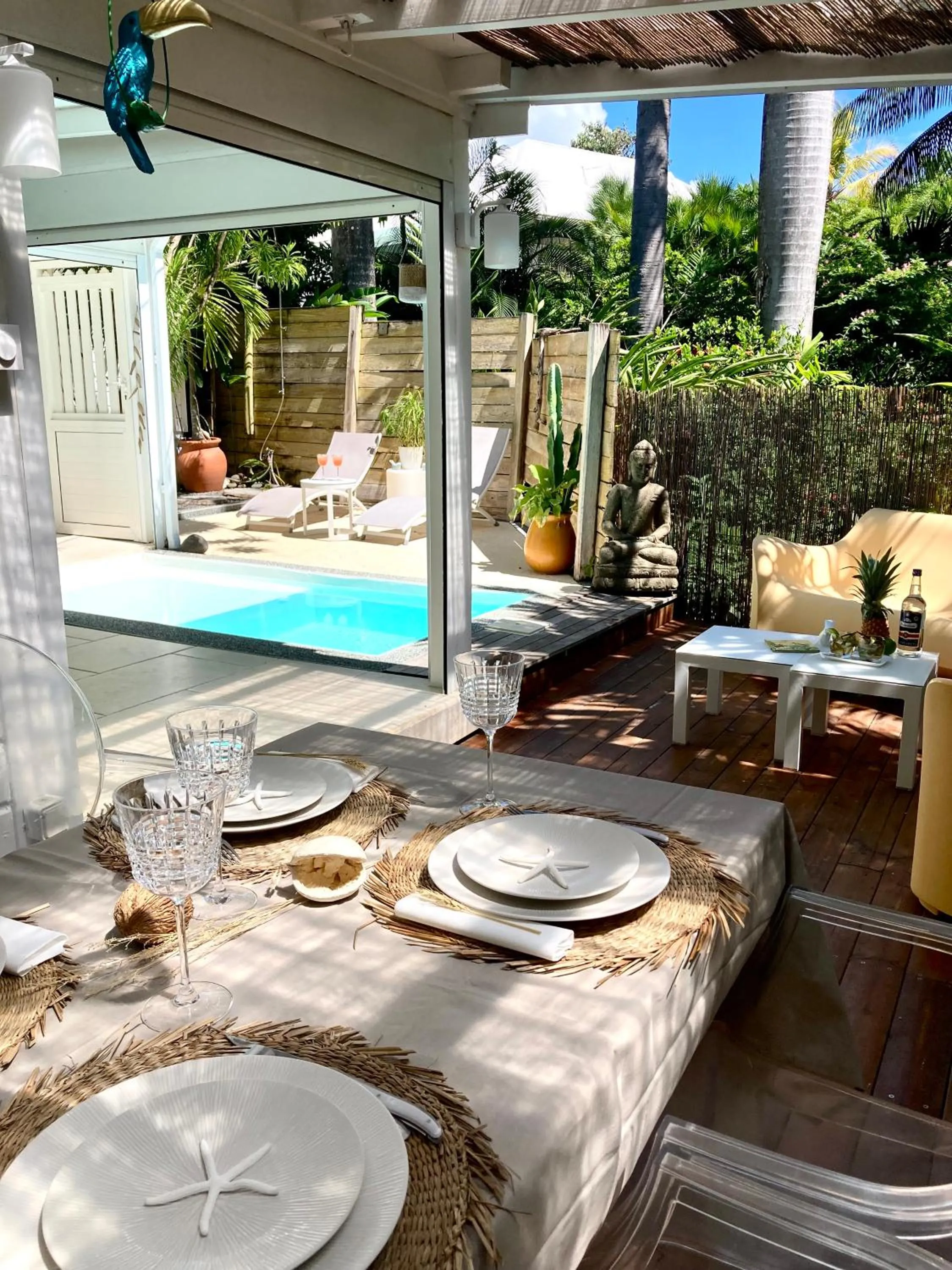 17 Les Palmes - Maison de charme - Piscine privée et accès plage