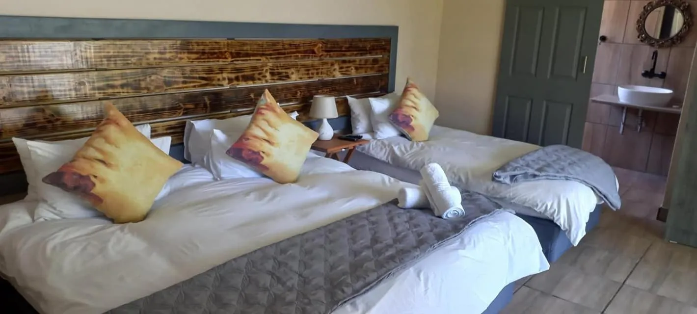 Bed in Potties Guesthouse