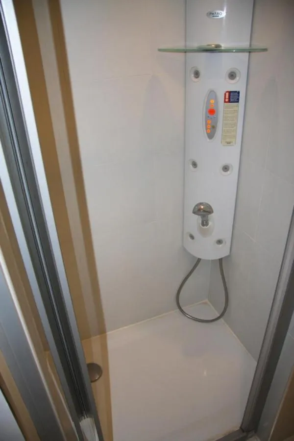 Bathroom in Art Hotel Podebrady