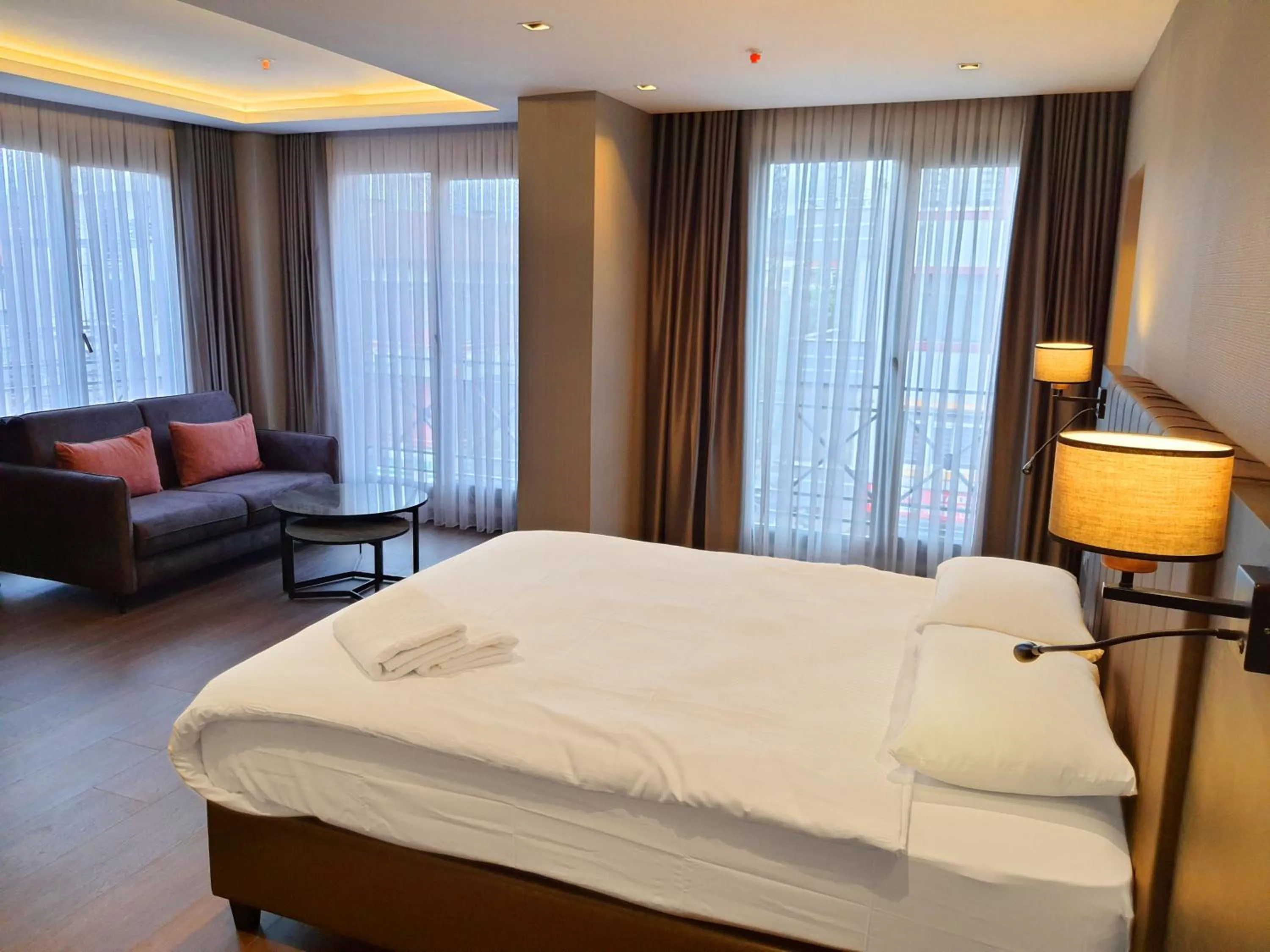 Bed in Kızılkaya Business Otel