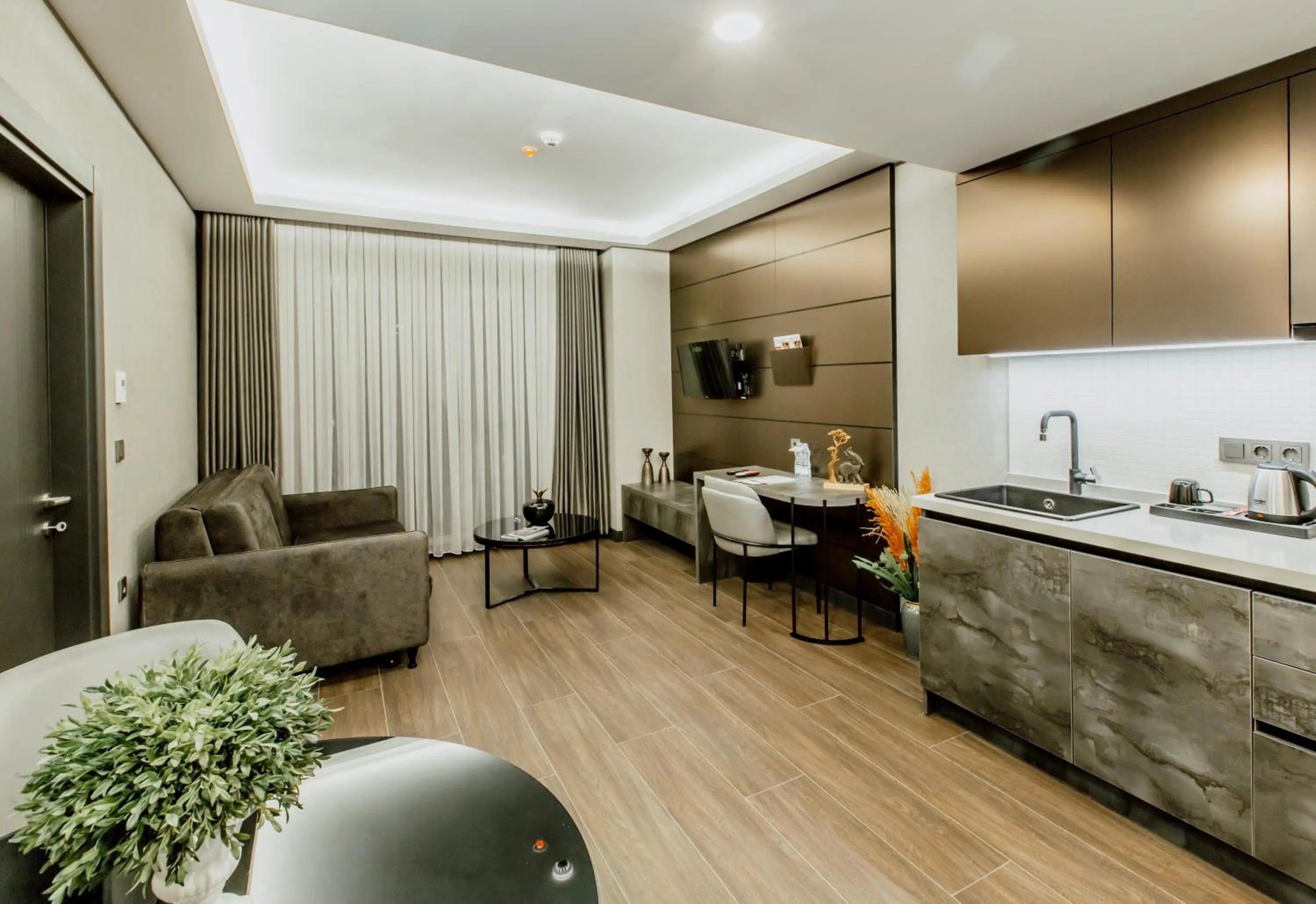 Living room in Kızılkaya Business Otel