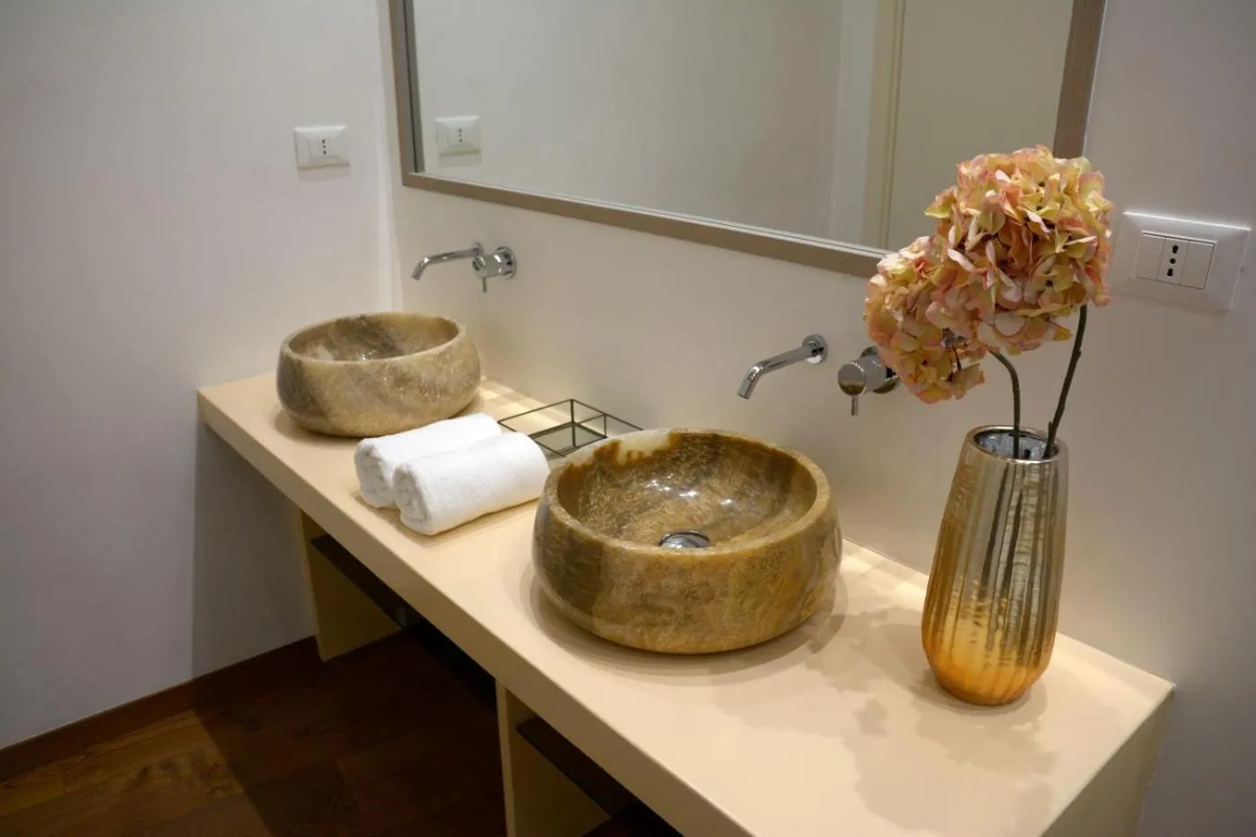 Bathroom in Le Nicchie luxury rooms