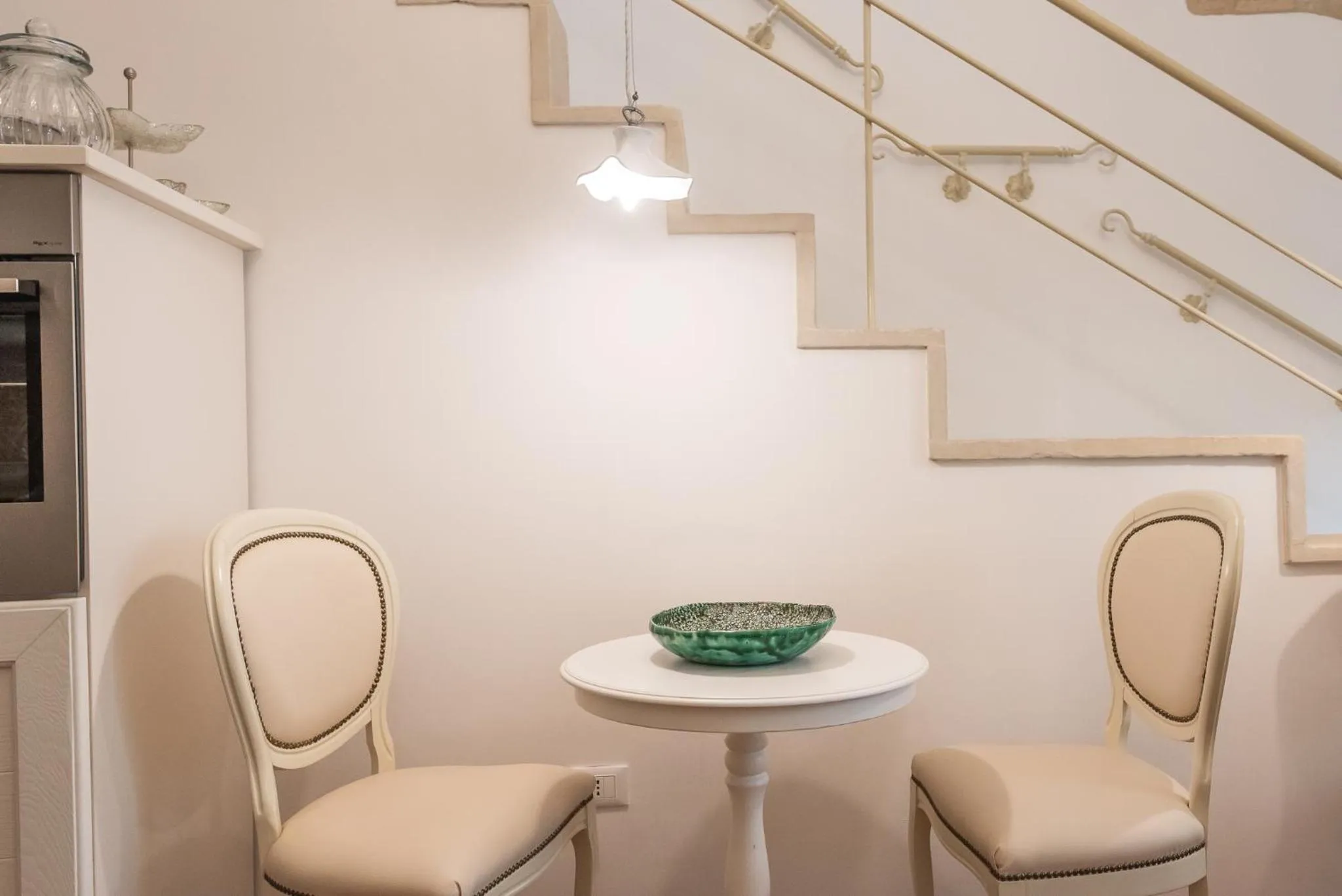 Living room in Le Nicchie luxury rooms