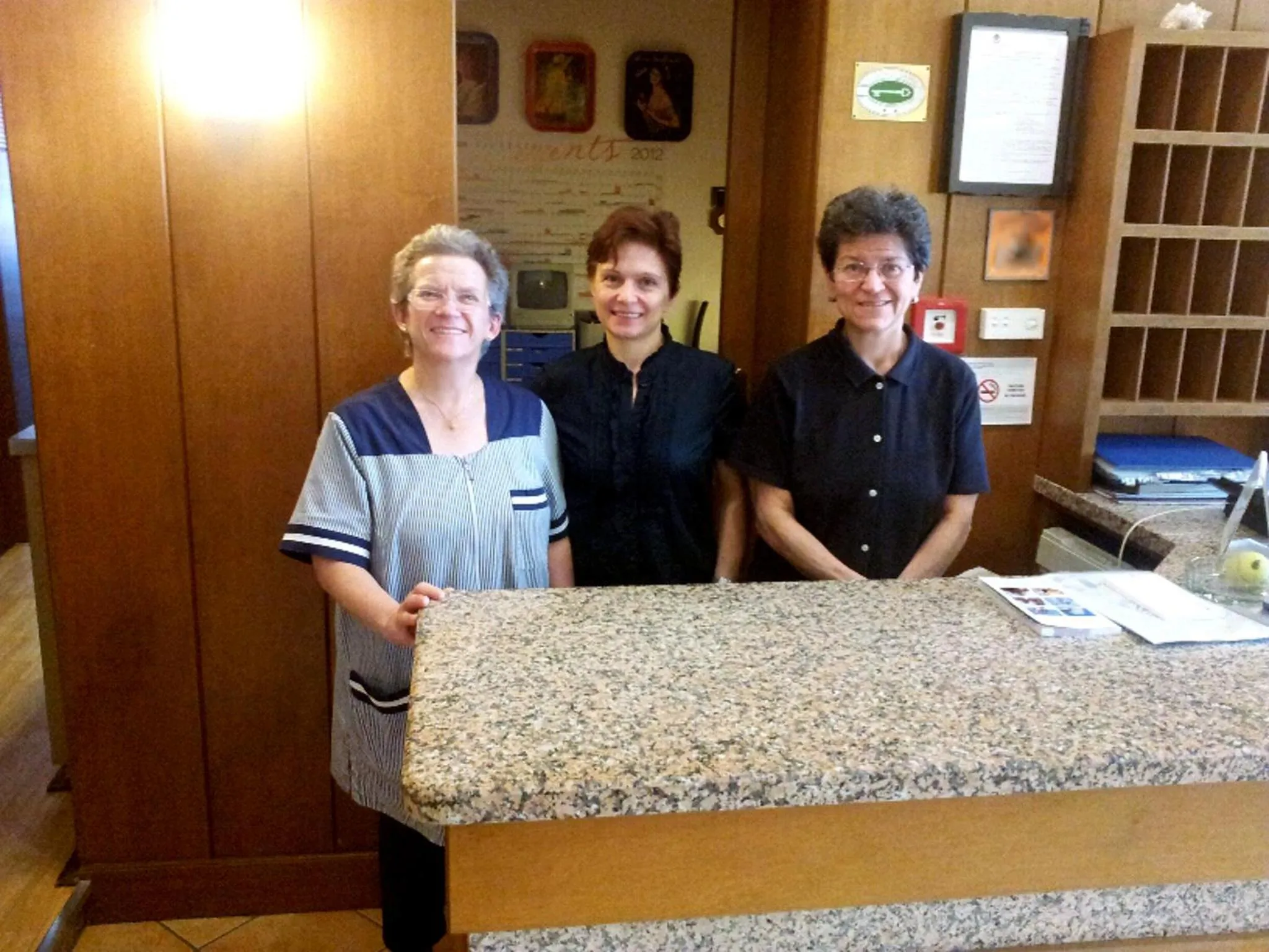 Staff in Hotel Villa Clara