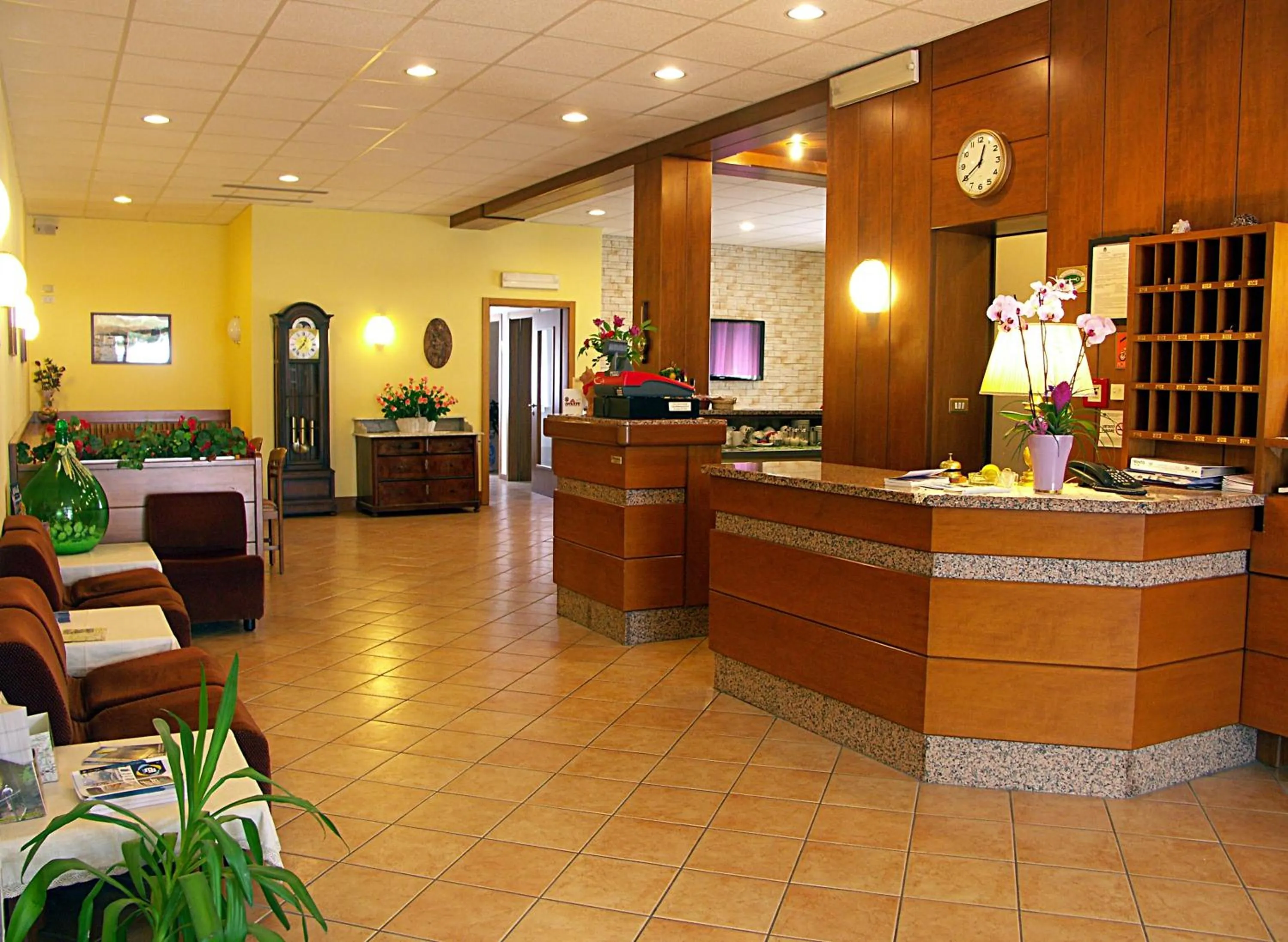 Lobby or reception in Hotel Villa Clara