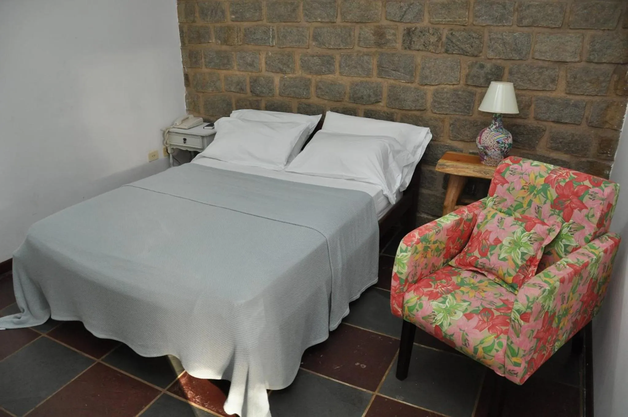 Bed in Quilombo Hotel Fazenda