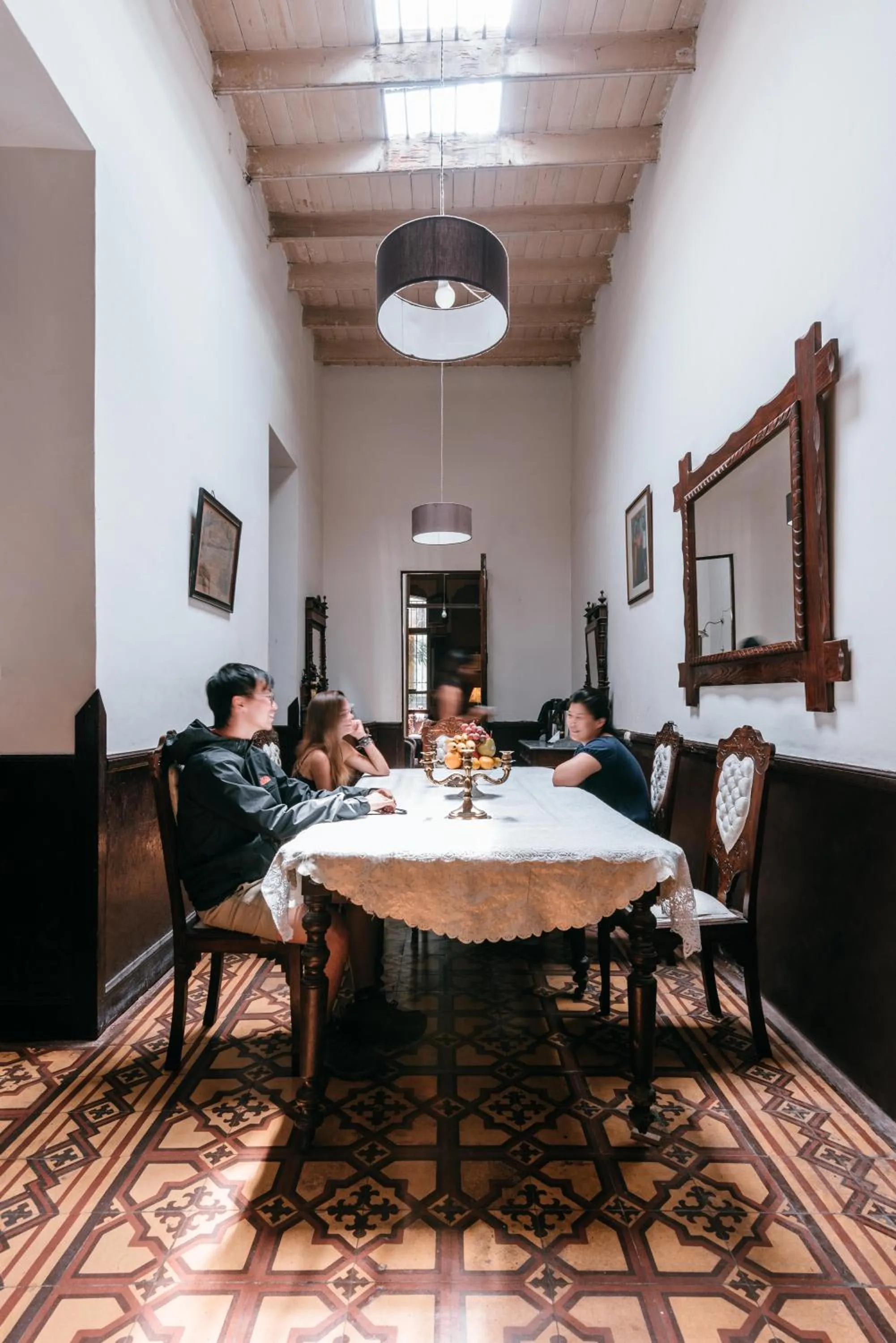Dining area in Samanai Wasi