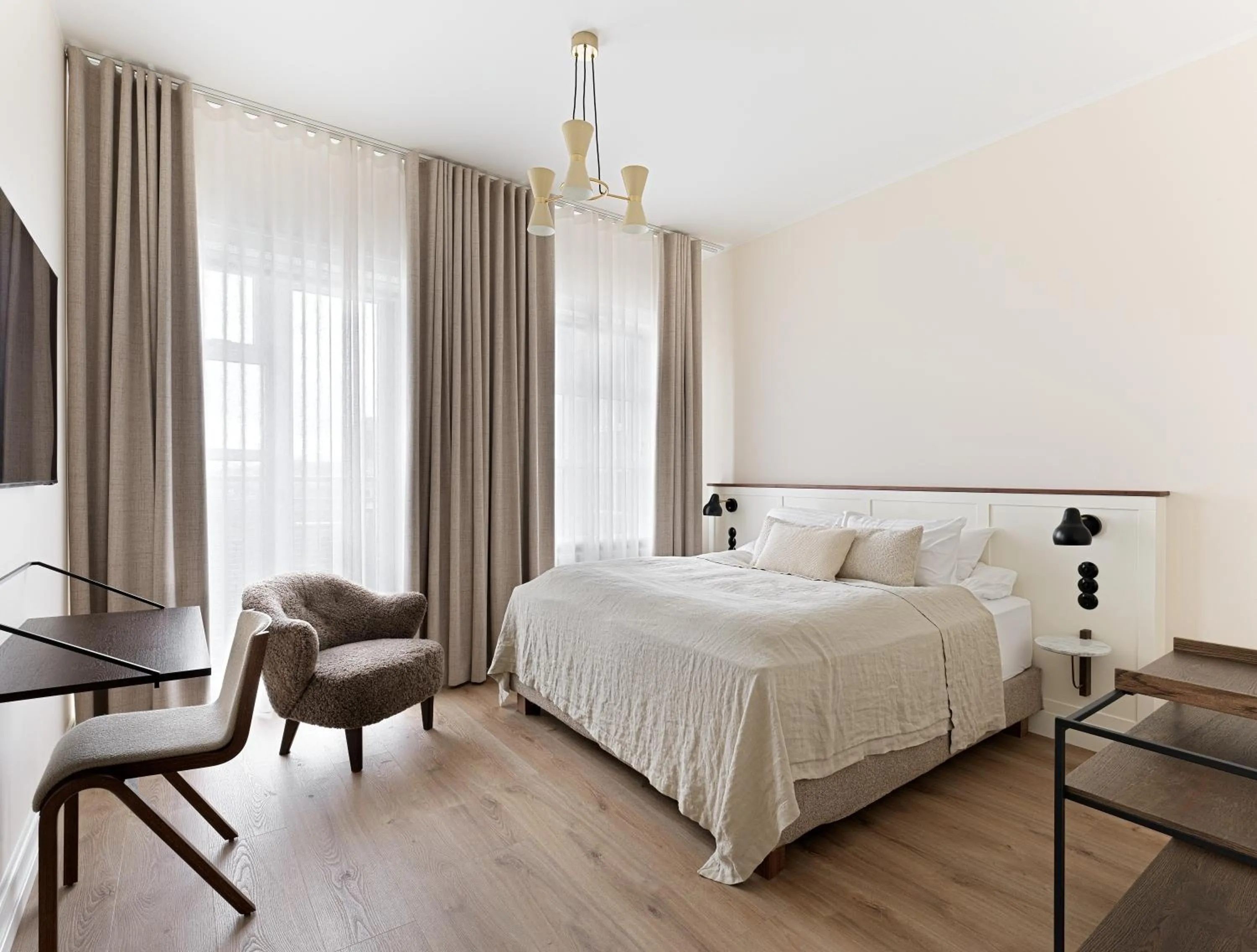 Bedroom, Bed in Hotel Búdir