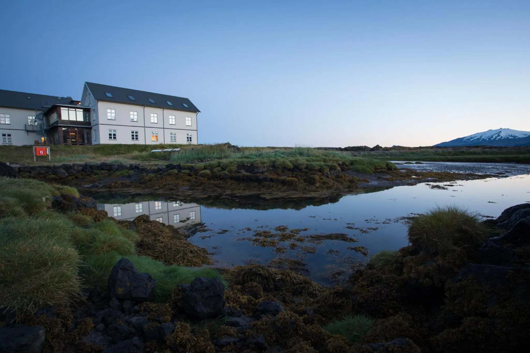 Natural landscape in Hotel Búdir