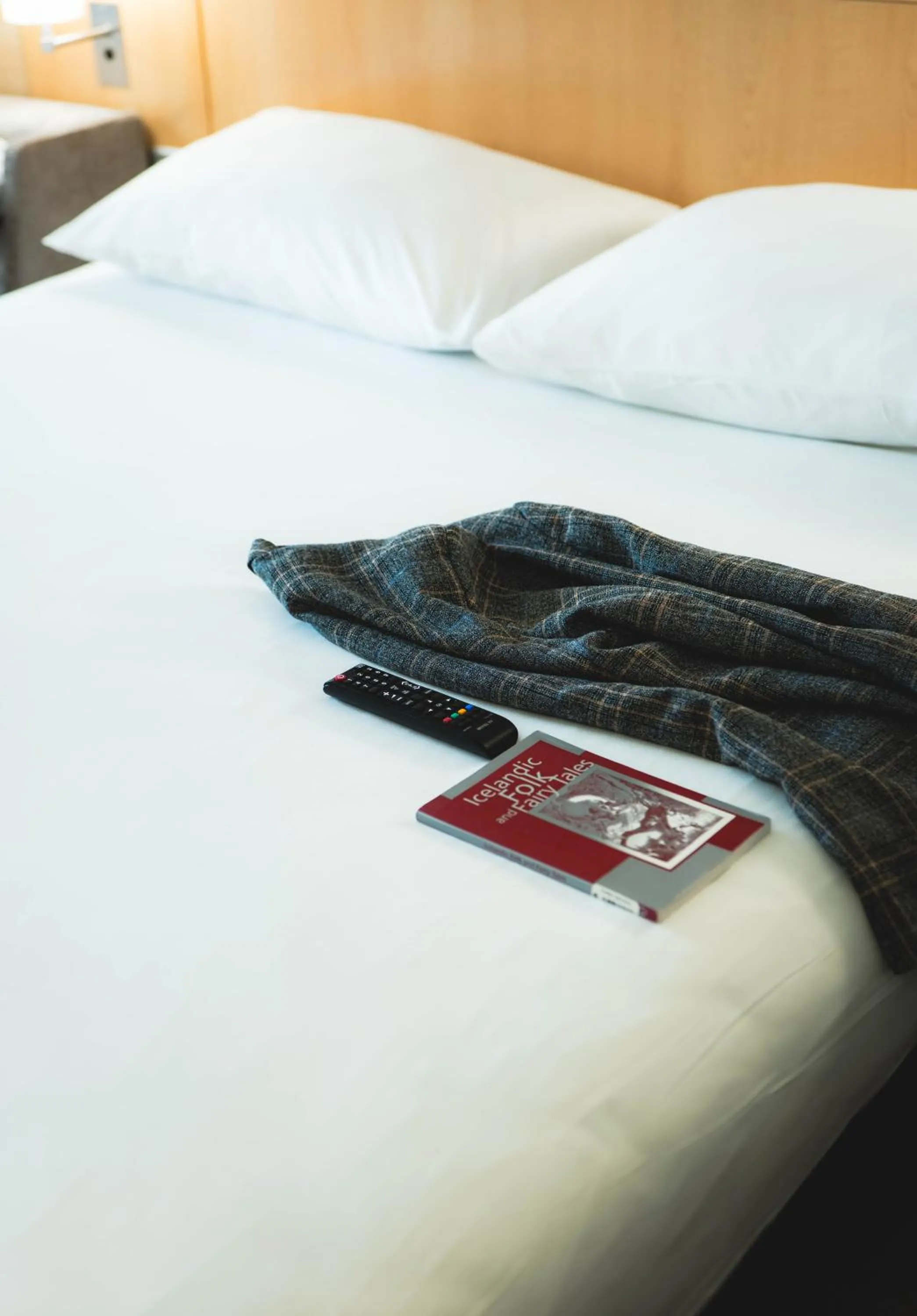 Bed in Ibis London Luton Airport