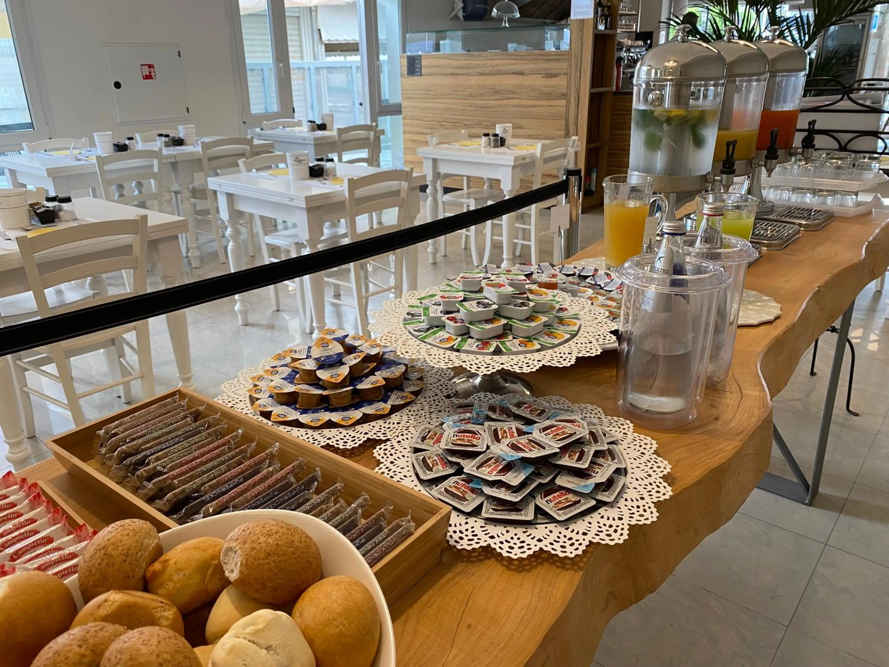 Buffet breakfast in Hotel Arena