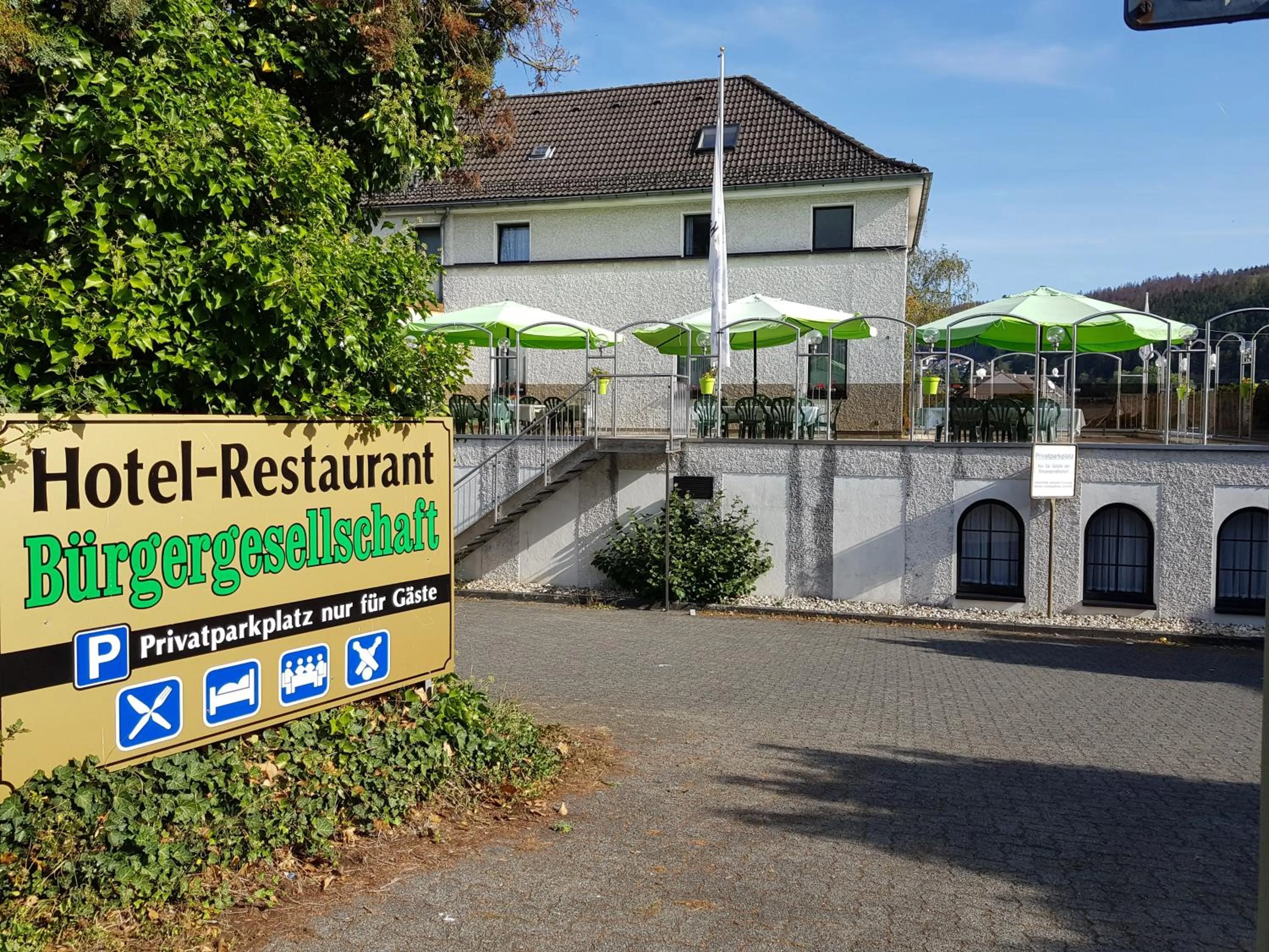 Property building in Hotel Bürgergesellschaft