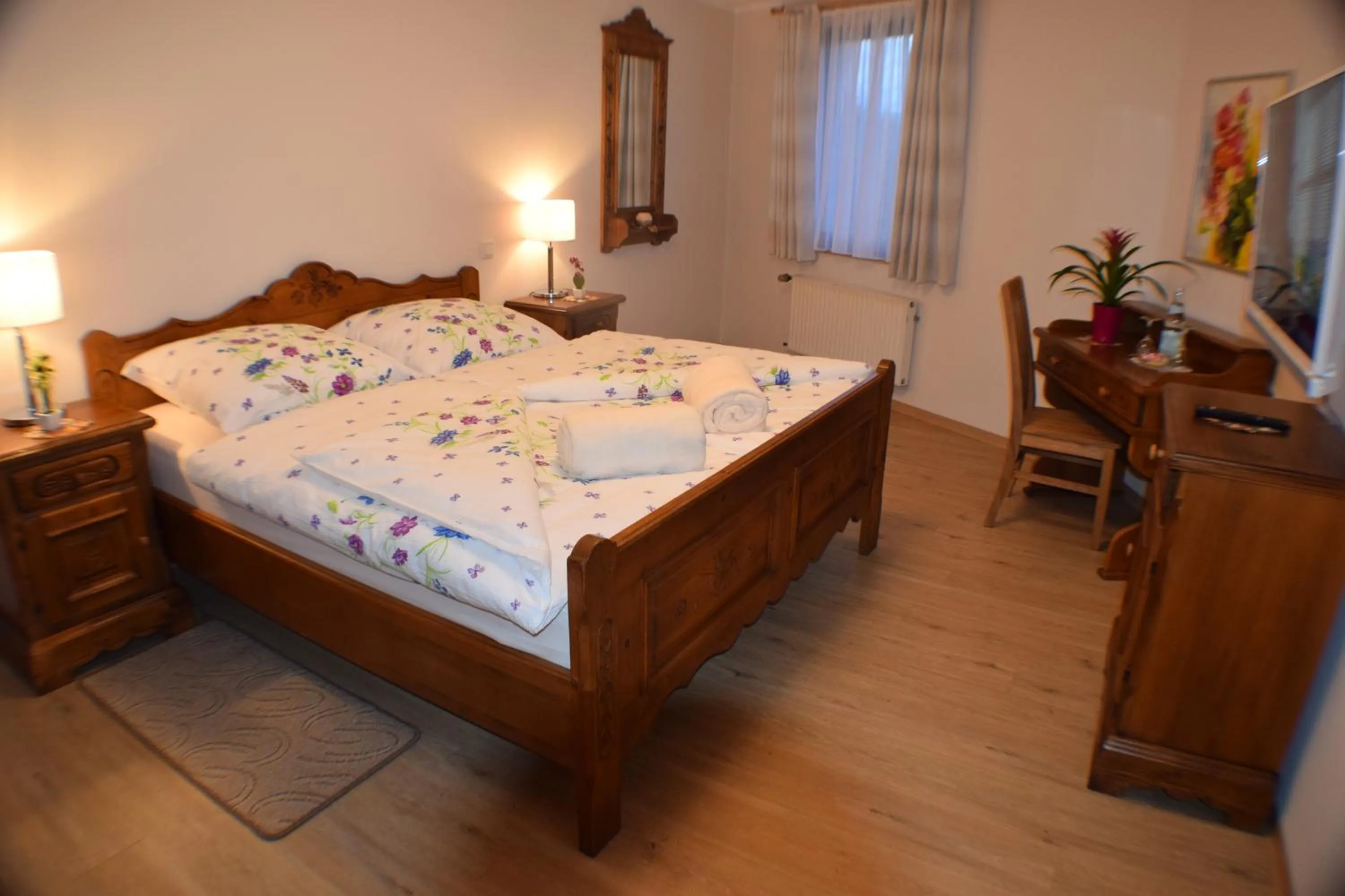 Photo of the whole room, Bed in Hotel Bürgergesellschaft