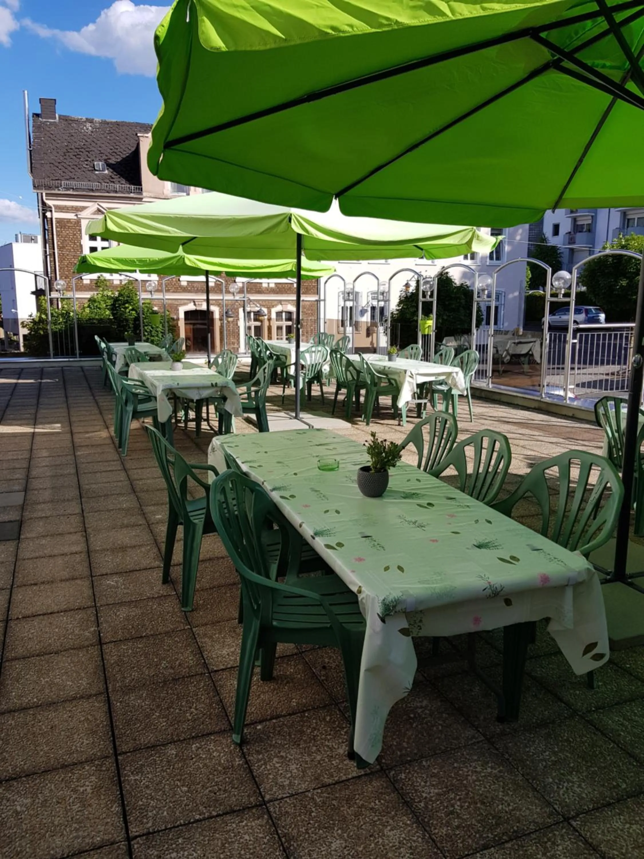 Patio in Hotel Bürgergesellschaft