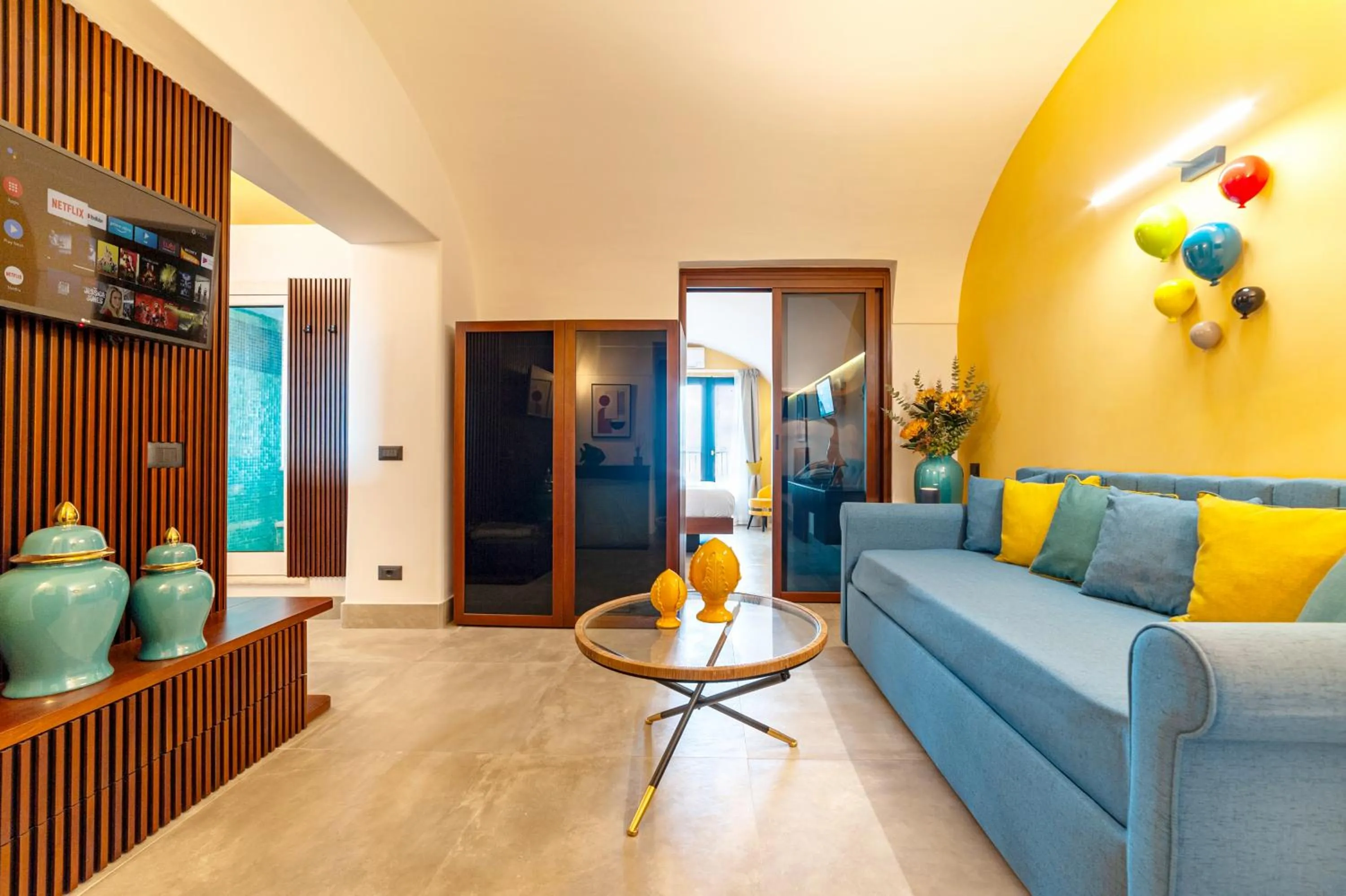 Living room in Punta Chiarito Resort