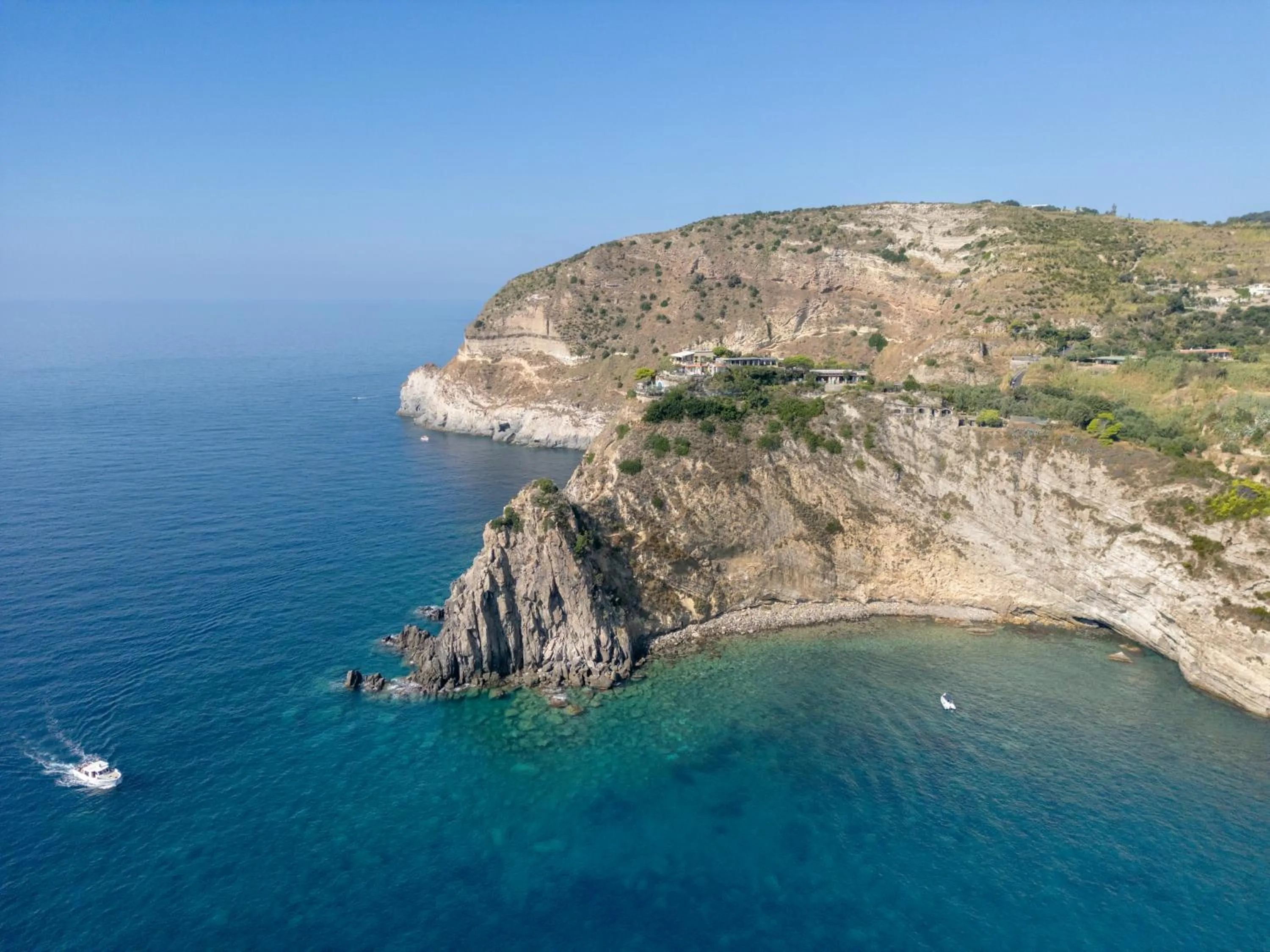 Natural landscape in Punta Chiarito Resort