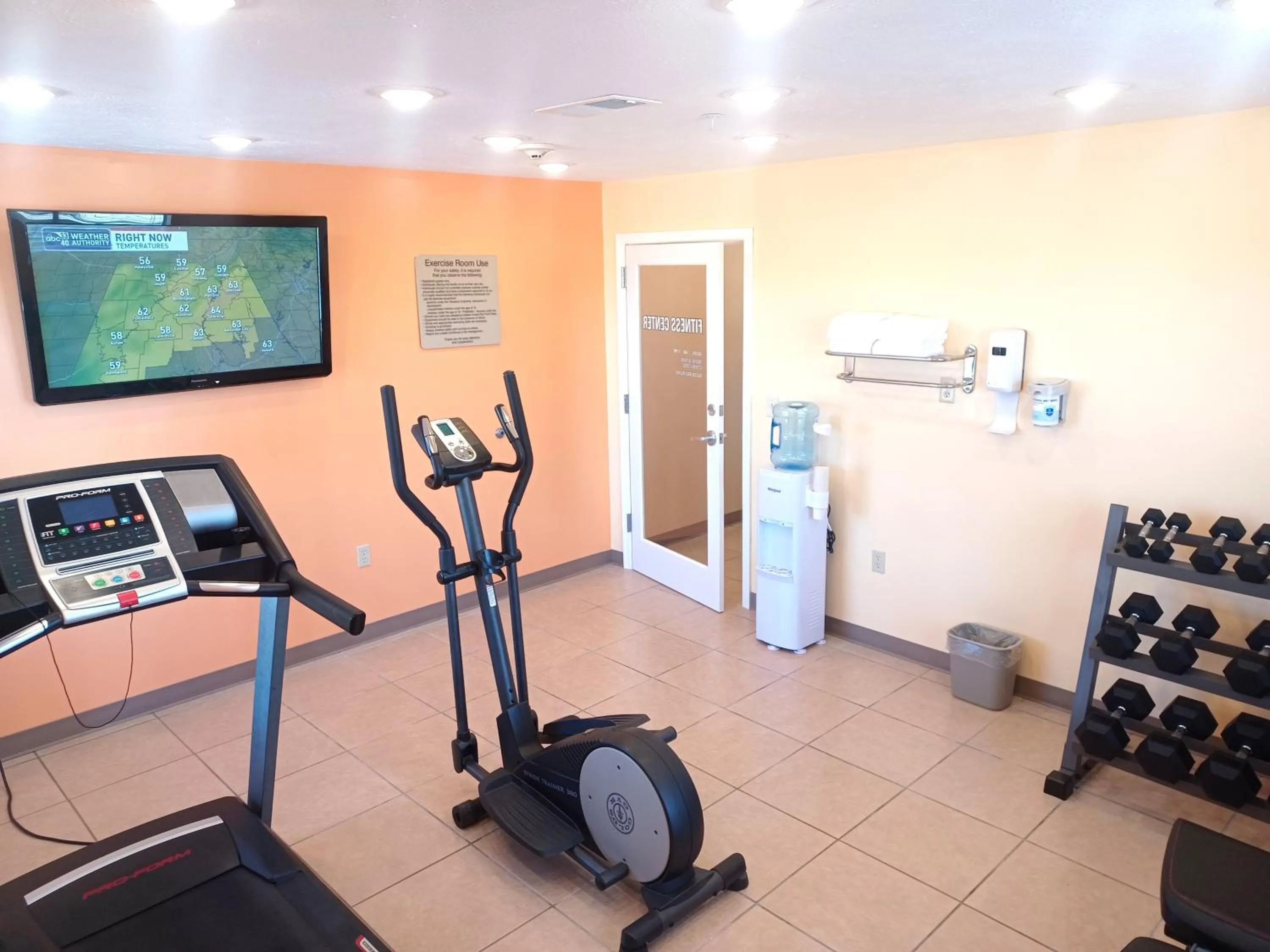 Fitness centre/facilities in Quality Inn Hamilton