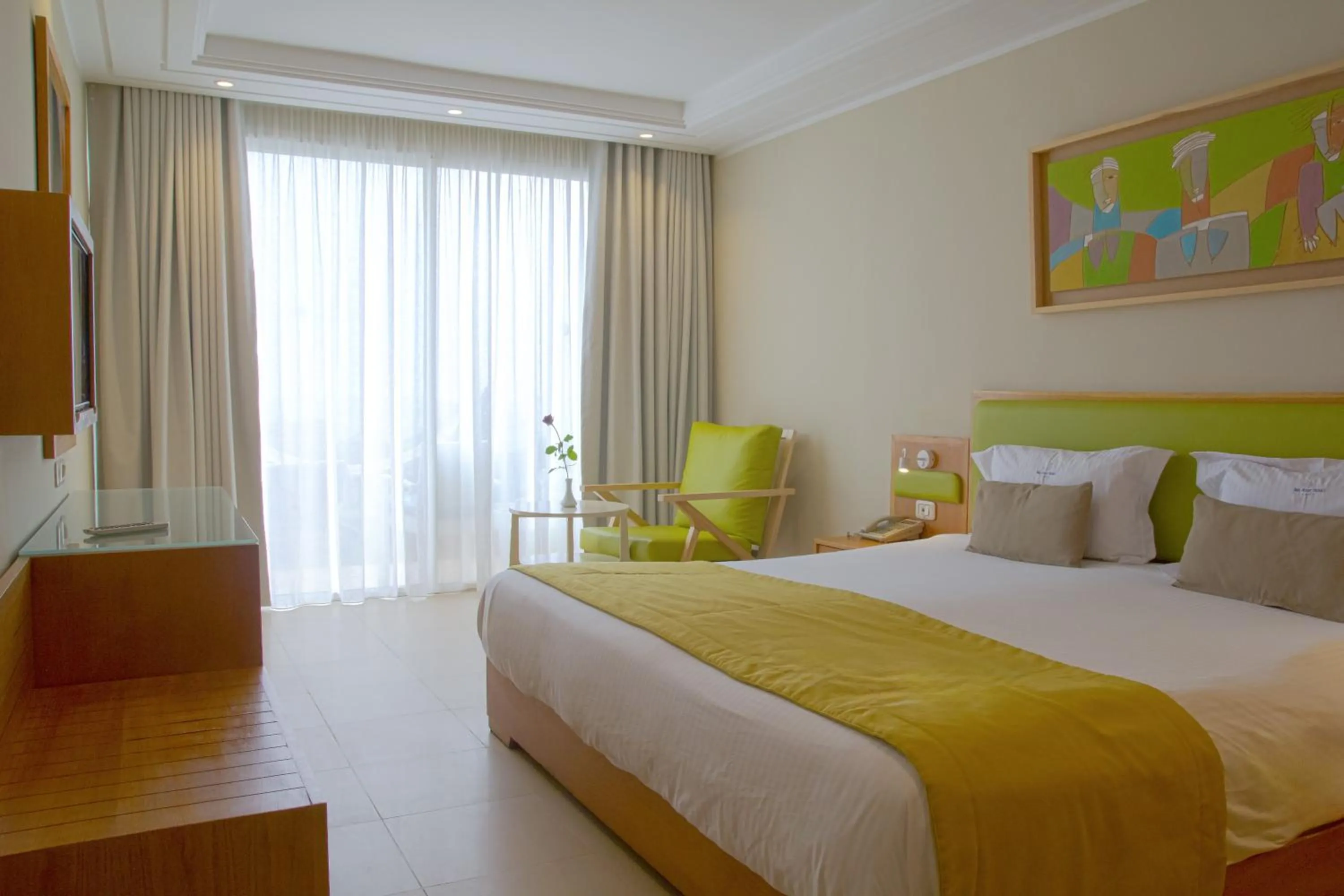 Photo of the whole room, Bed in Hotel Bel Azur Thalasso & Bungalows