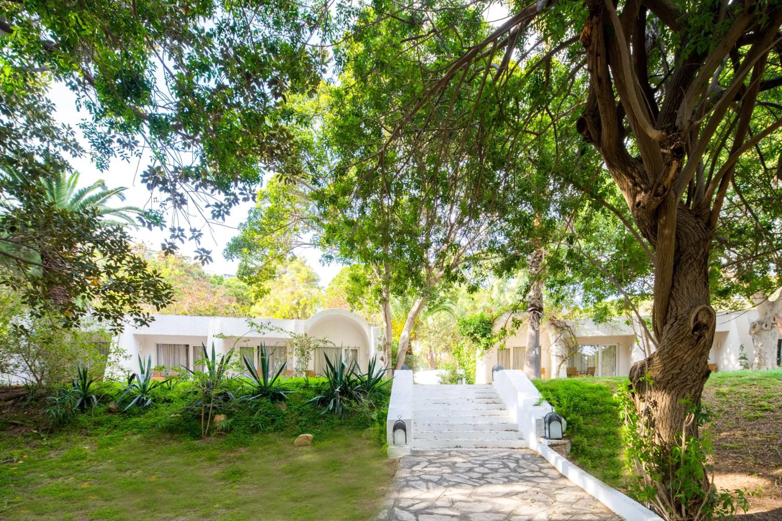 Garden in Hotel Bel Azur Thalasso & Bungalows