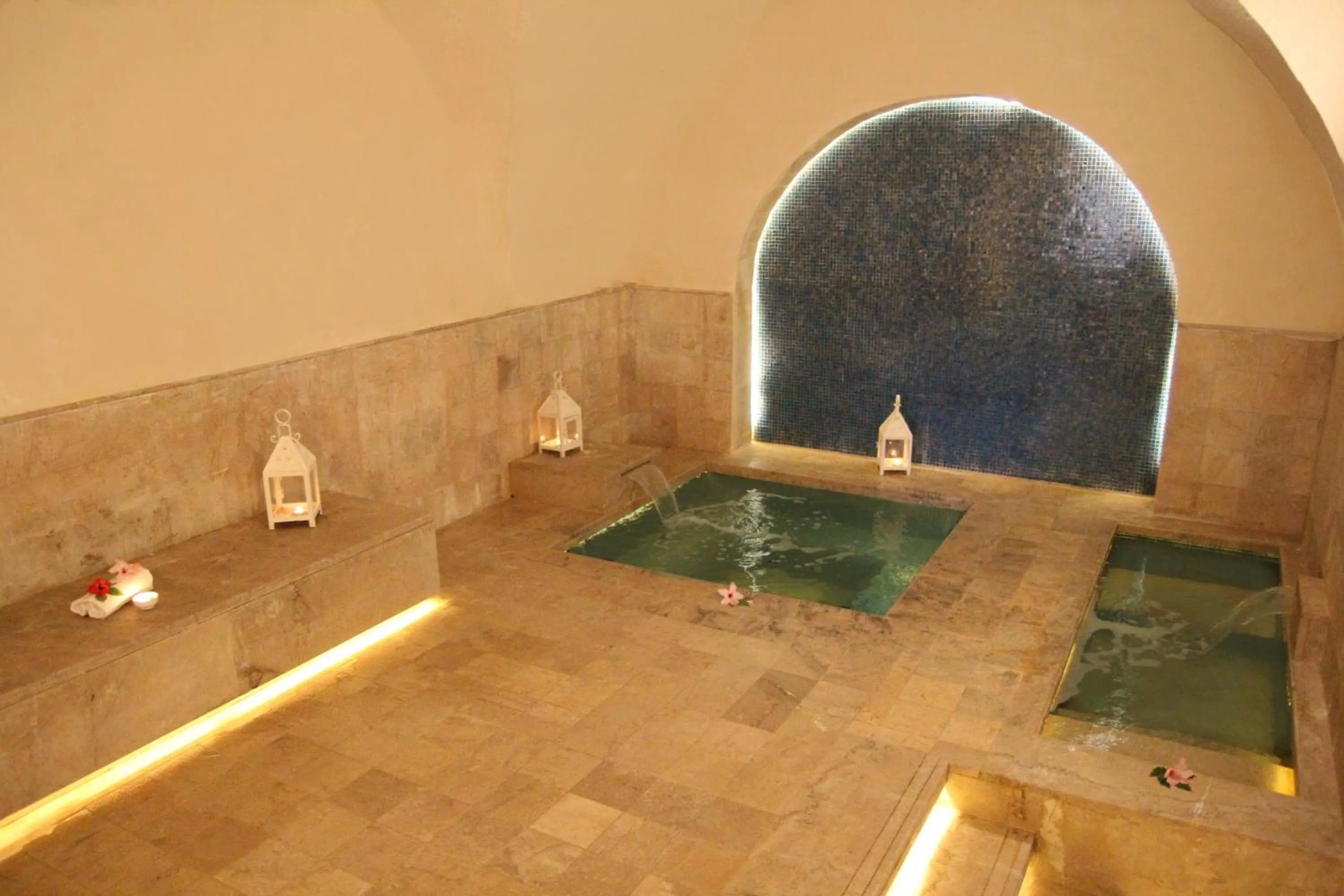 Steam room in Hotel Bel Azur Thalasso & Bungalows