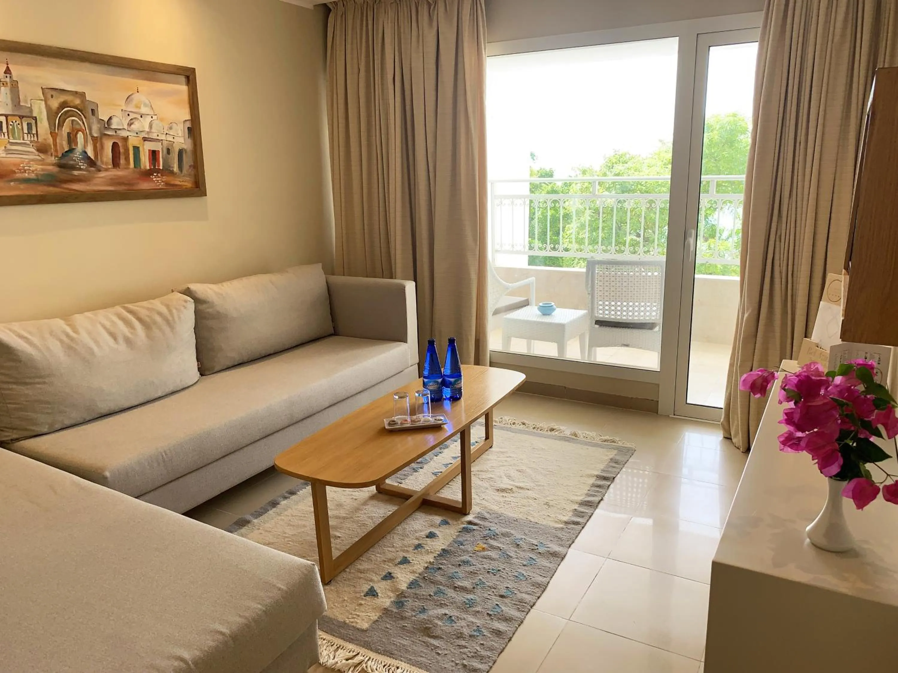 Seating area in Hotel Bel Azur Thalasso & Bungalows