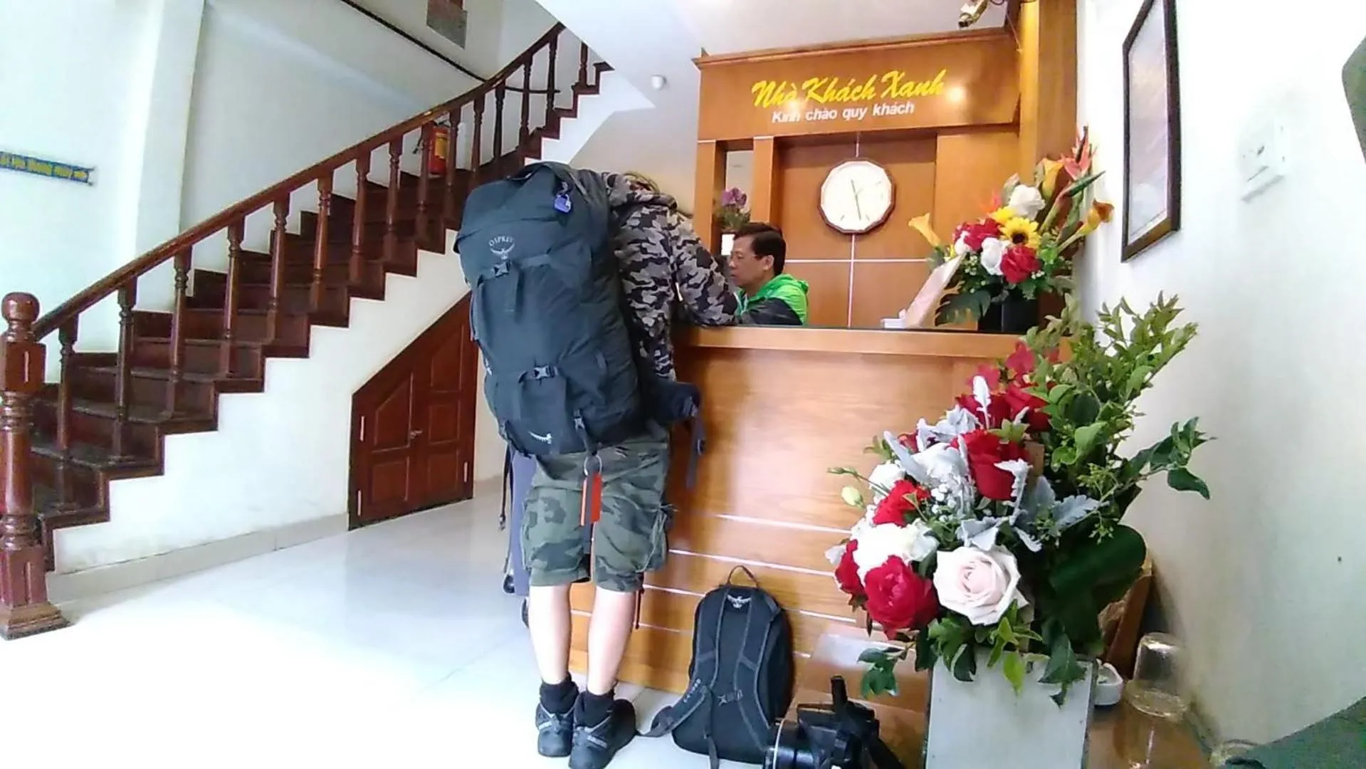 Lobby or reception in Green Hotel