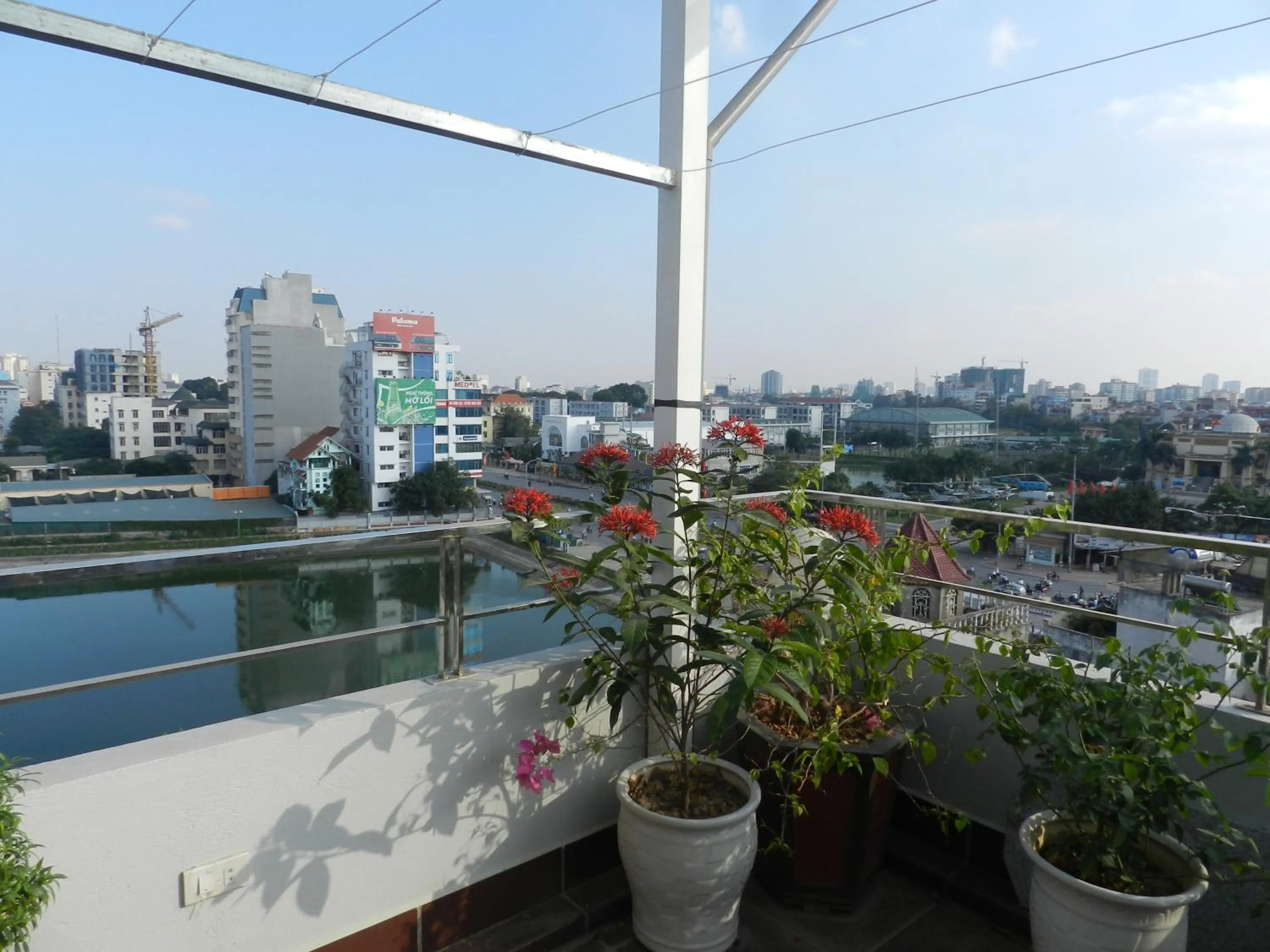 Property building in Green Hotel