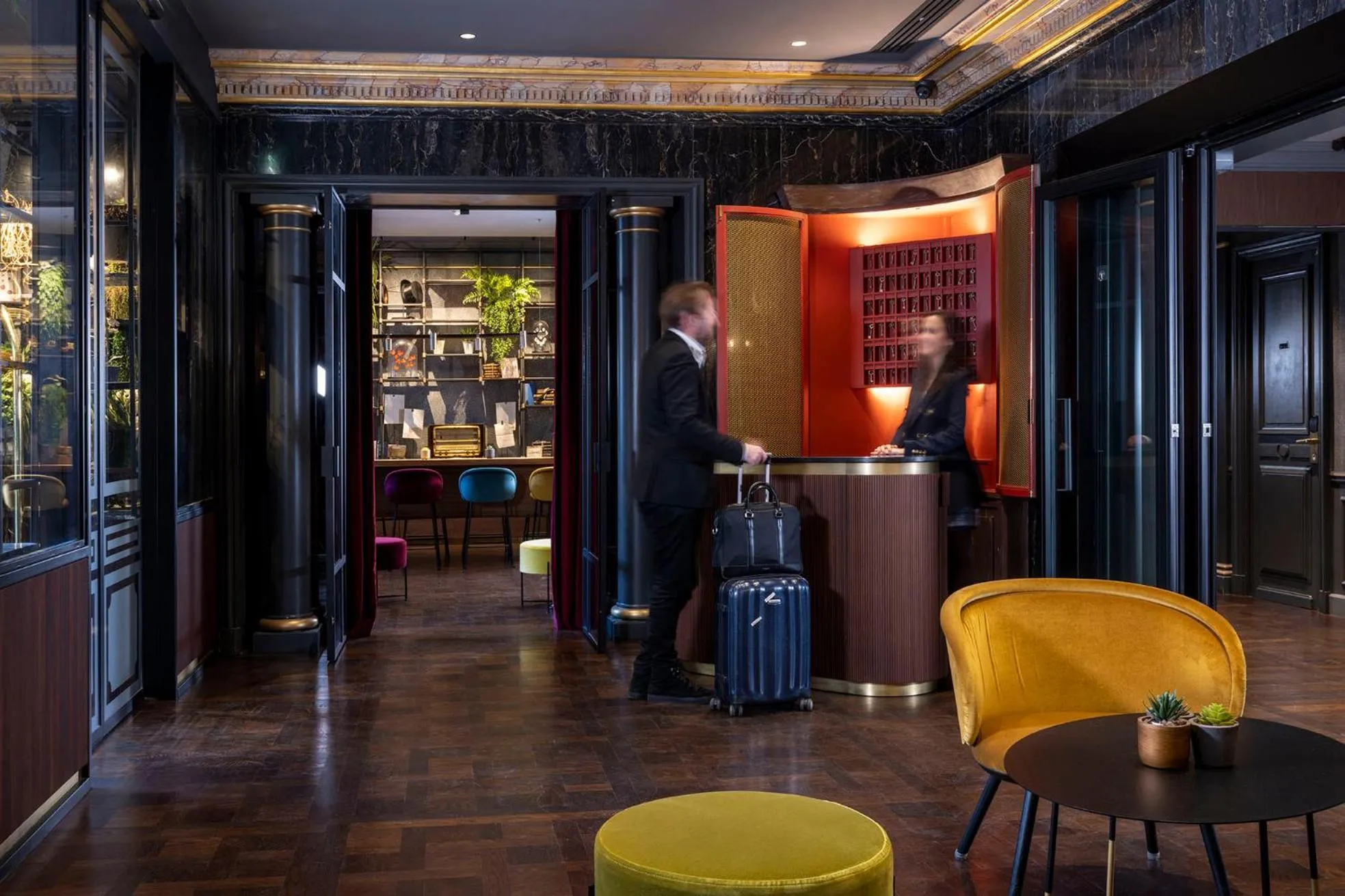 Lobby or reception in Victoria Palace Hotel