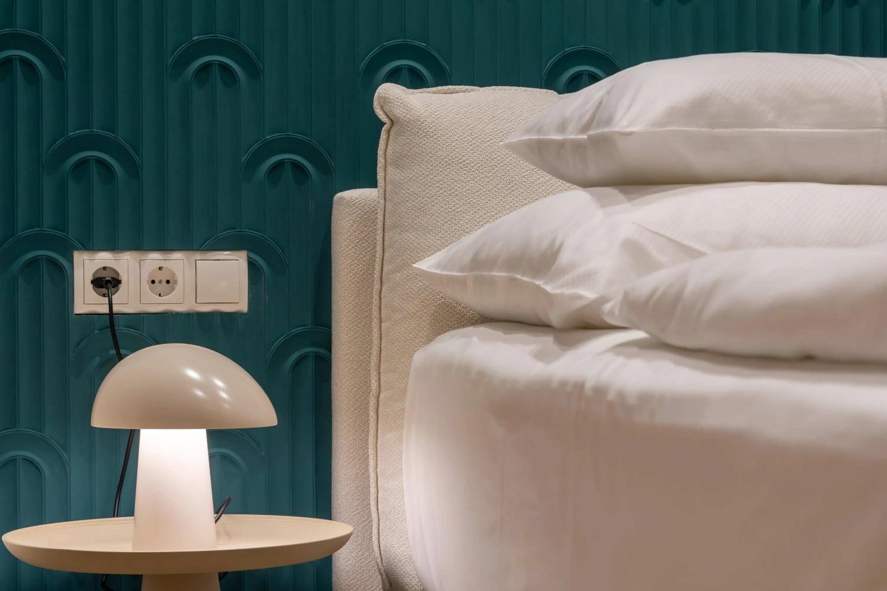 Bed in Hotel Spiess & Spiess