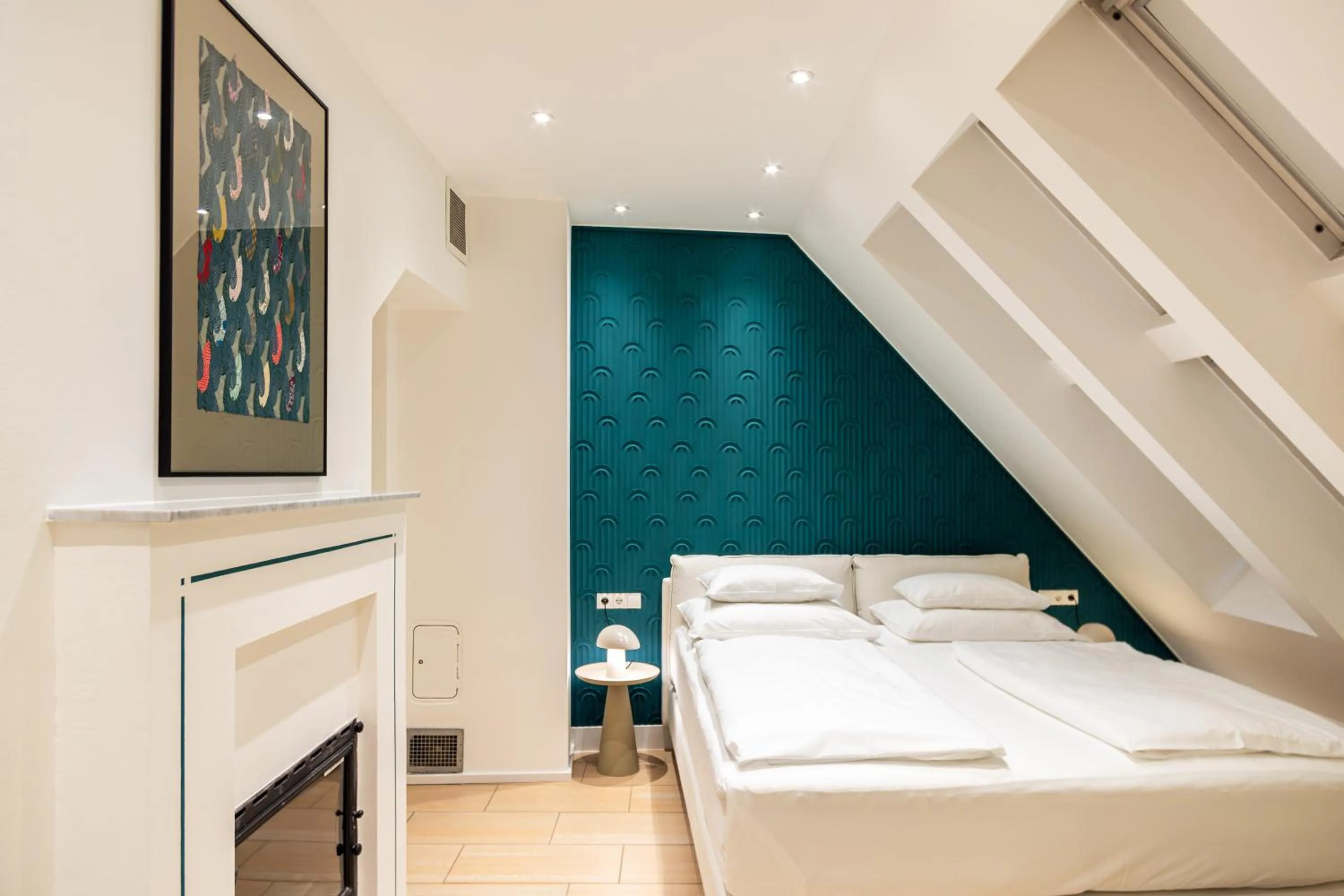 Bed in Hotel Spiess & Spiess