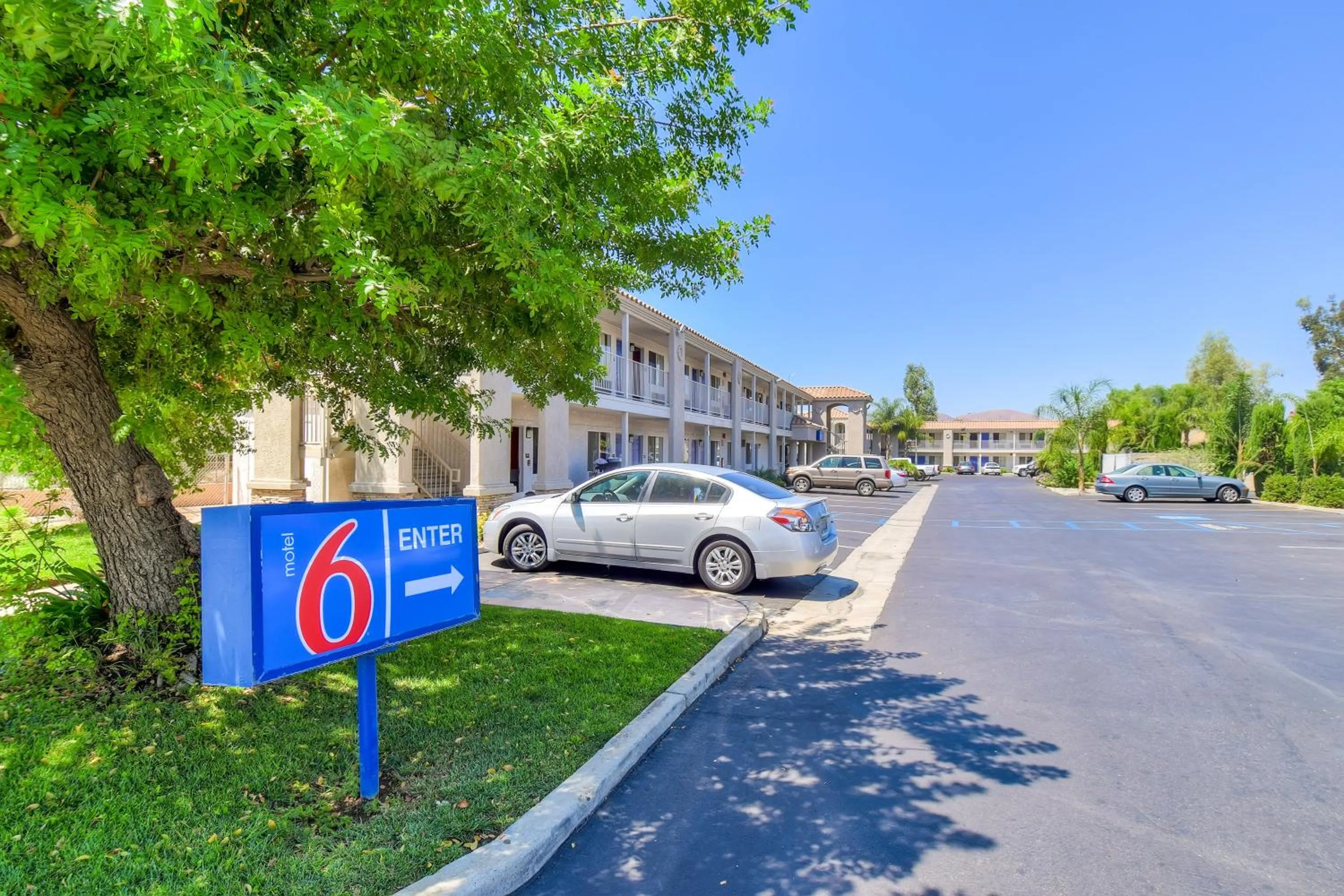 Facade/entrance in Motel 6-Menifee, CA