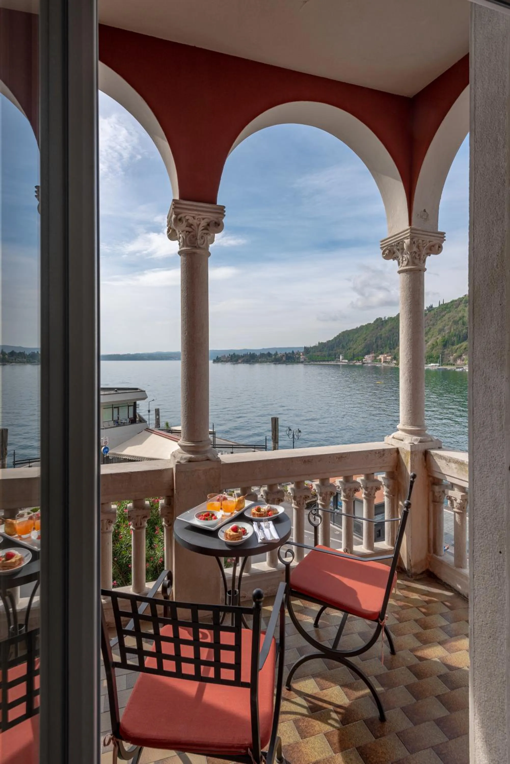 Lake view in Hotel Milano