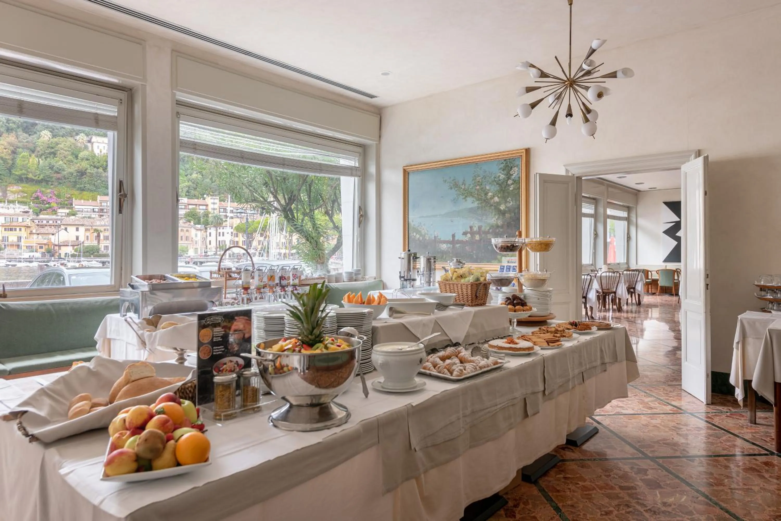 Italian breakfast in Hotel Milano