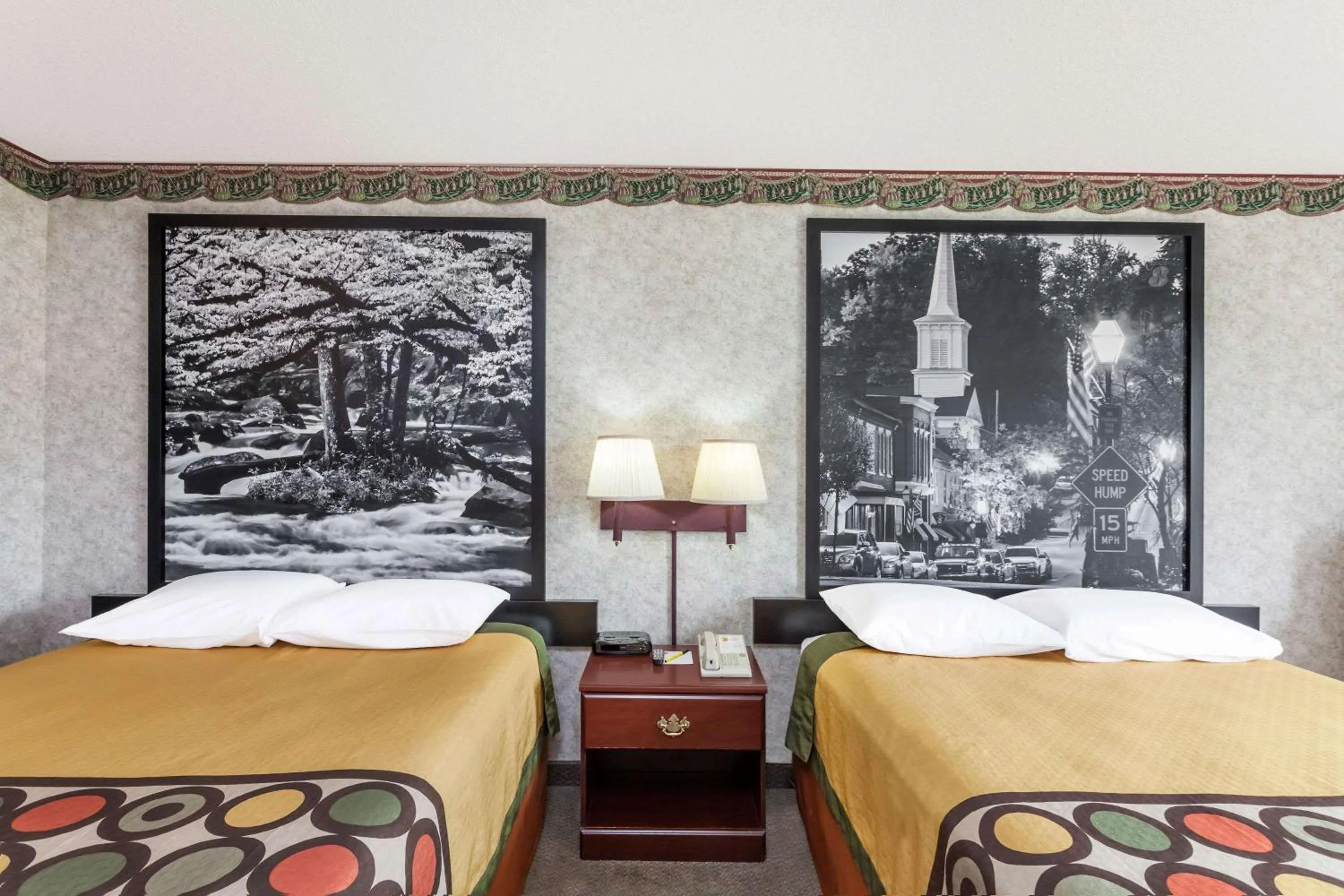 Photo of the whole room, Bed in Super 8 by Wyndham Erwin, I-26 Exit 37