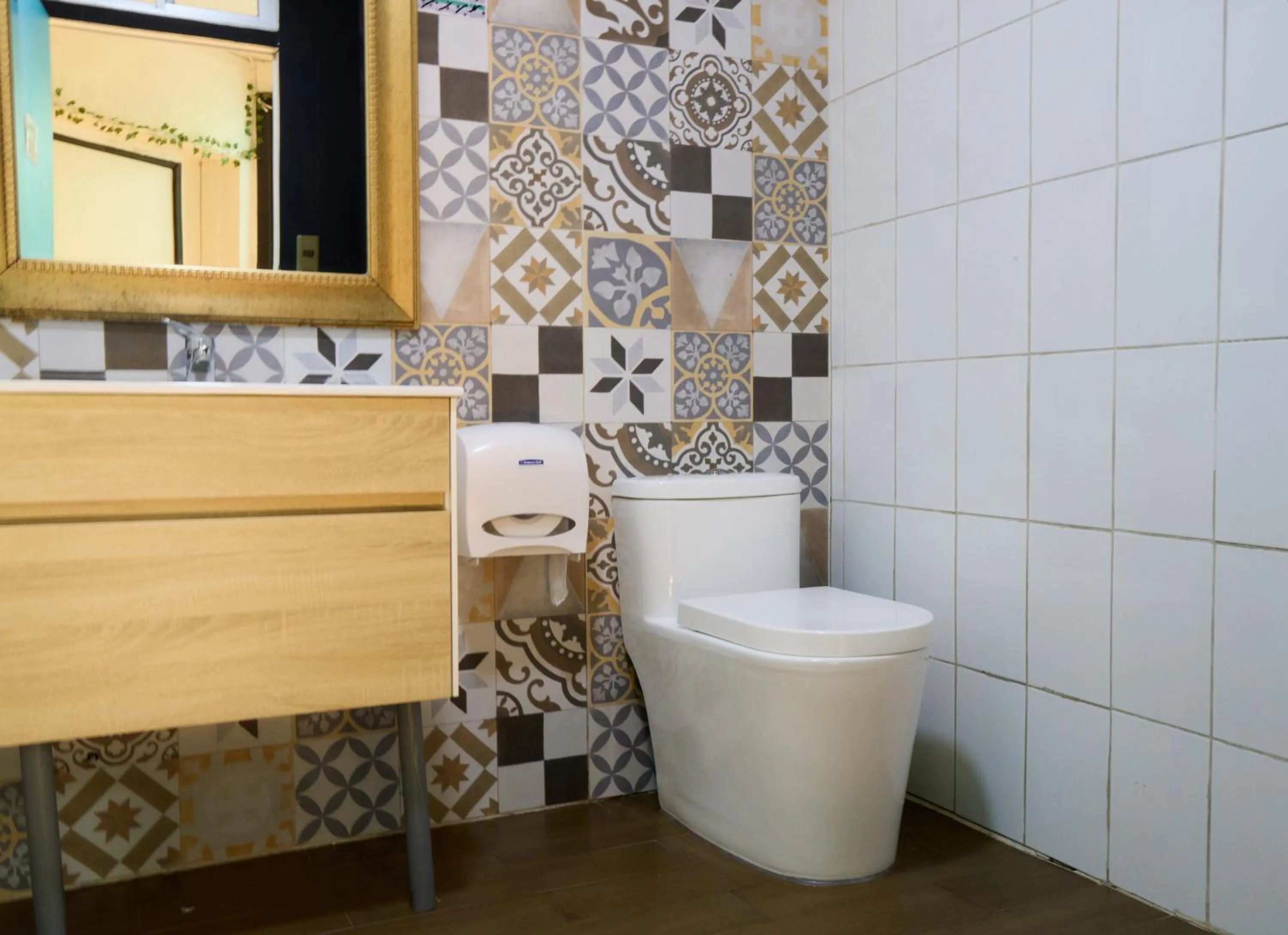 Toilet in Hostal Providencia